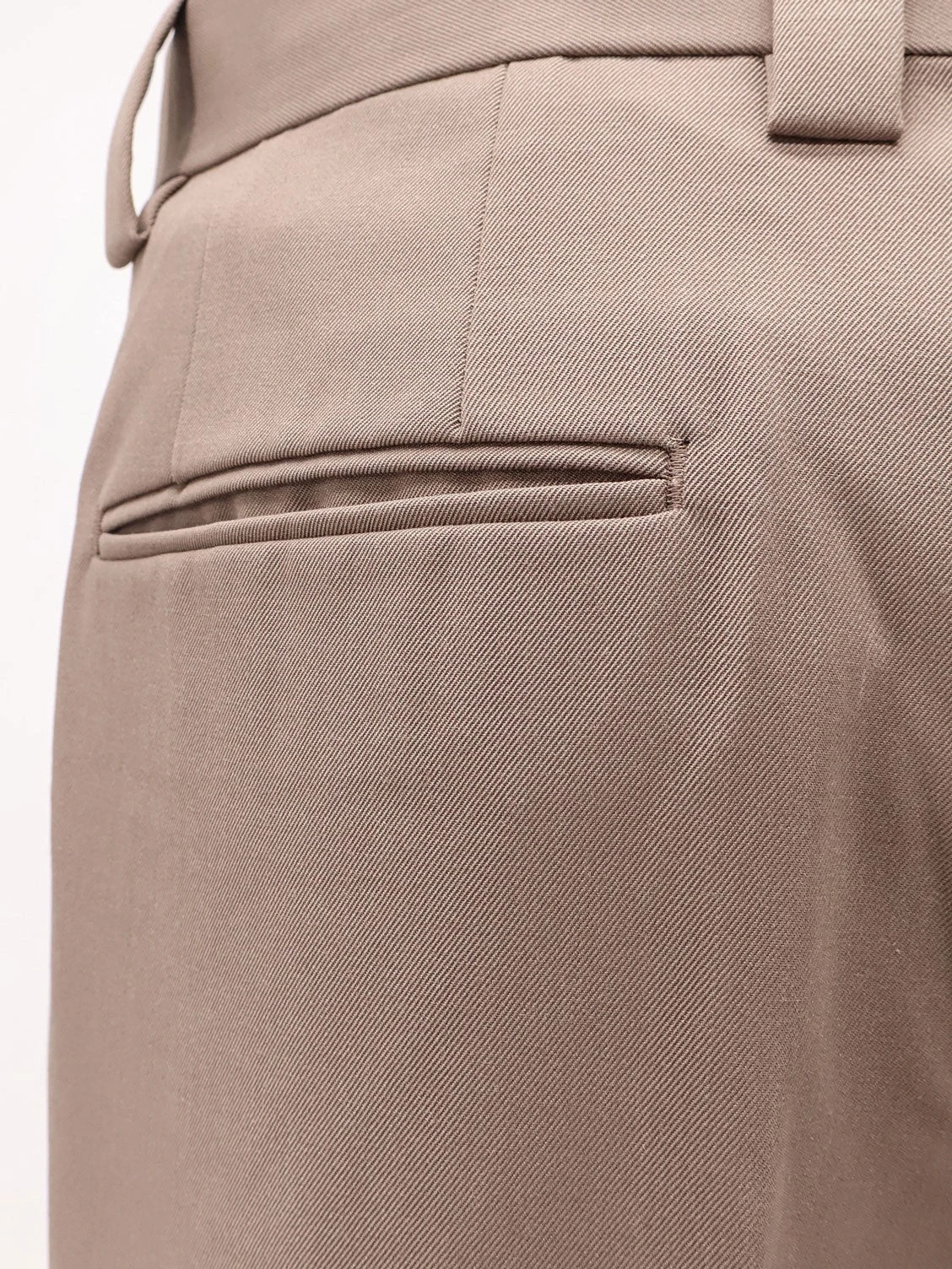 Wool blend trousers with frontal pinces.webp