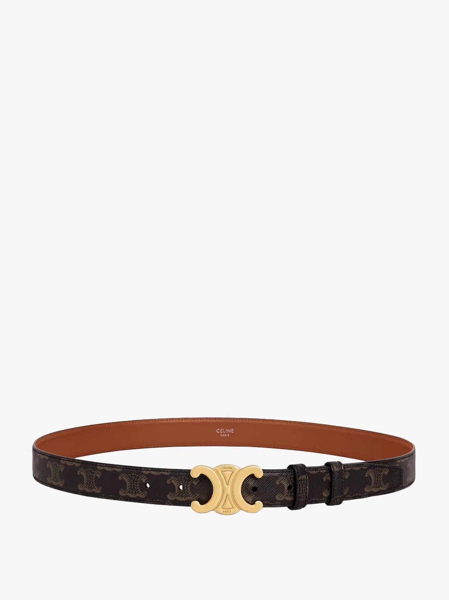 Triomphe coated canvas belt.webp