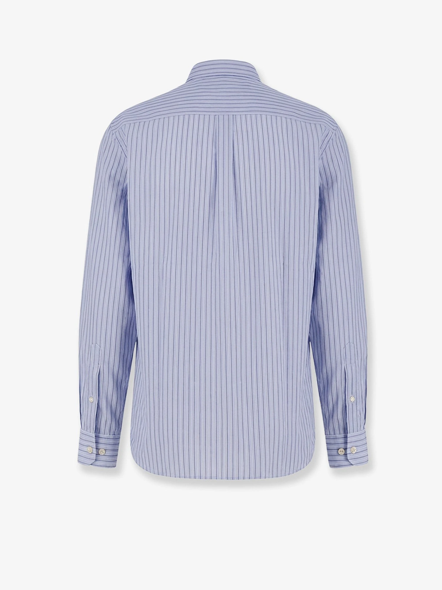 Lyocell shirt with striped motif.webp