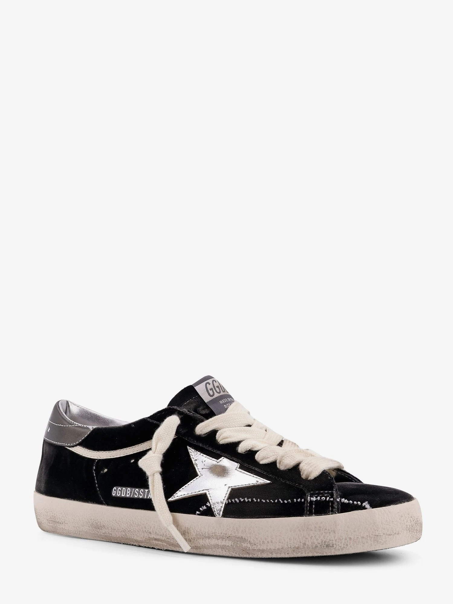 Superstar chenille sneakers with side logo.webp