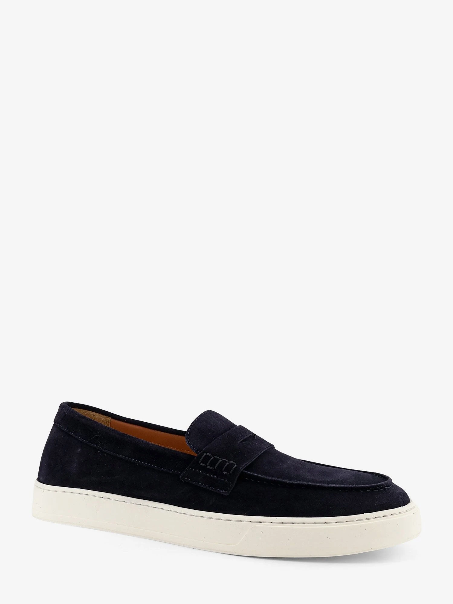 Visone suede loafers.webp