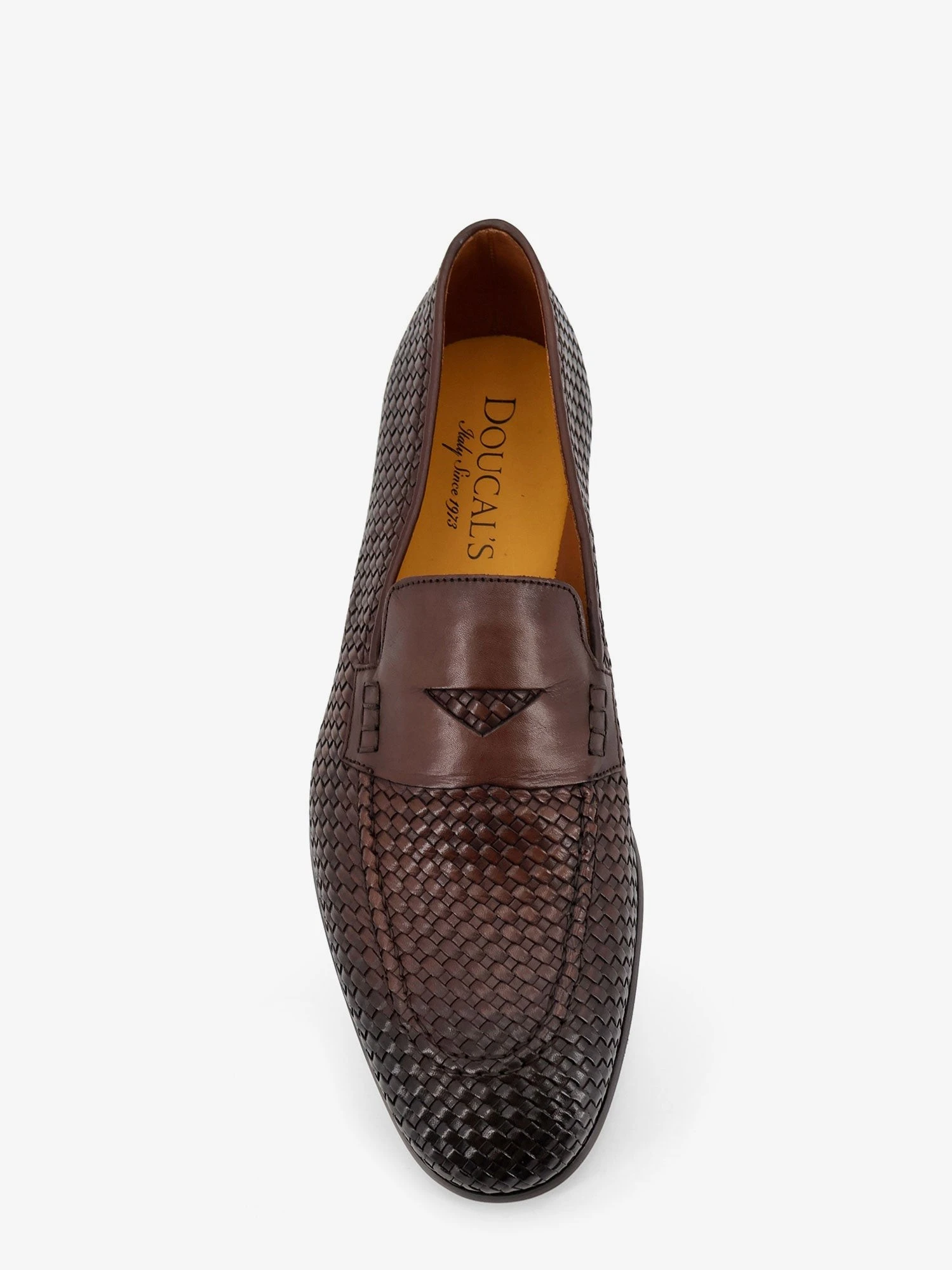 Braidy leather loafers.webp
