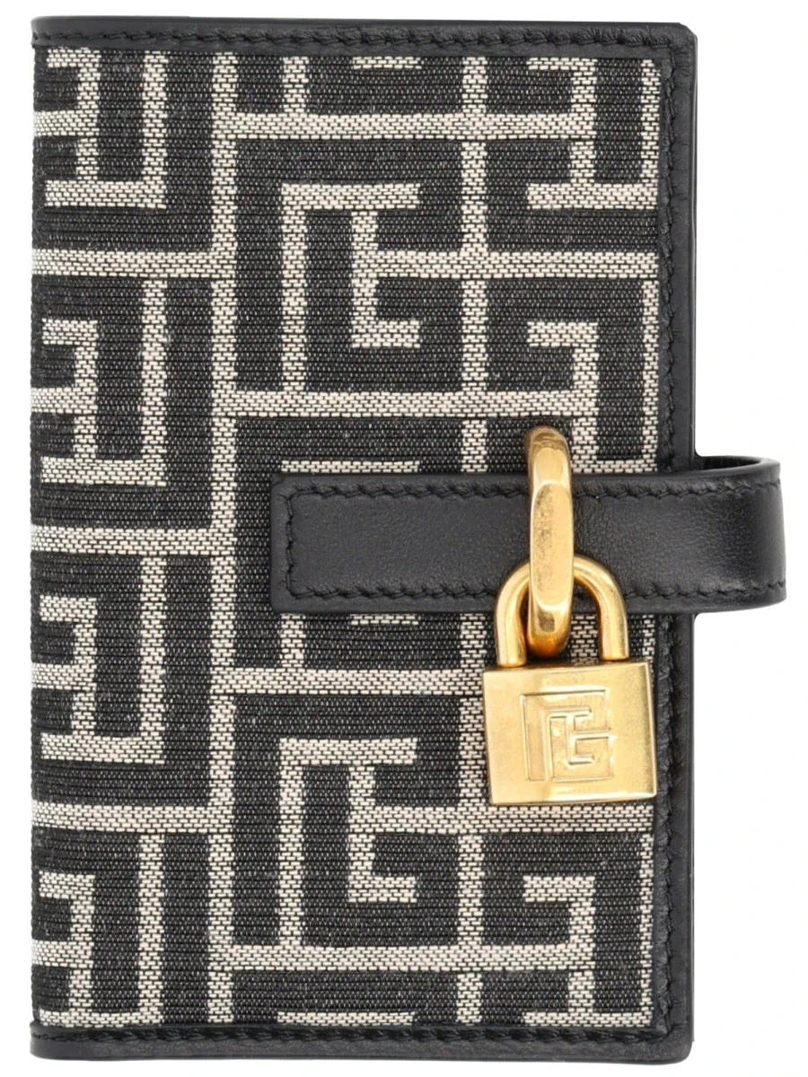 MONOGRAM CARD HOLDER WITH PADLOCK.webp
