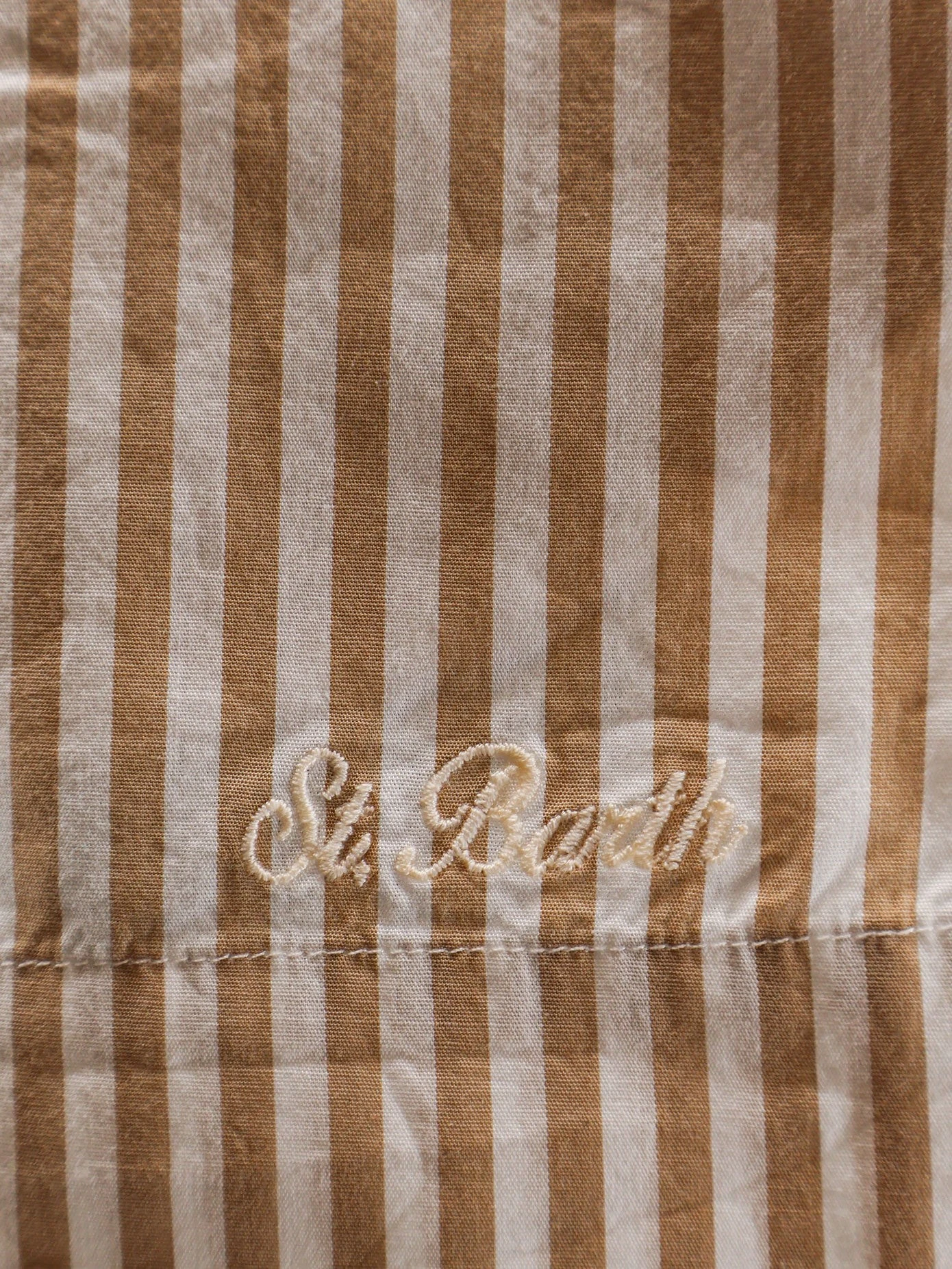 Amani cotton Bermuda shorts with striped pattern.webp