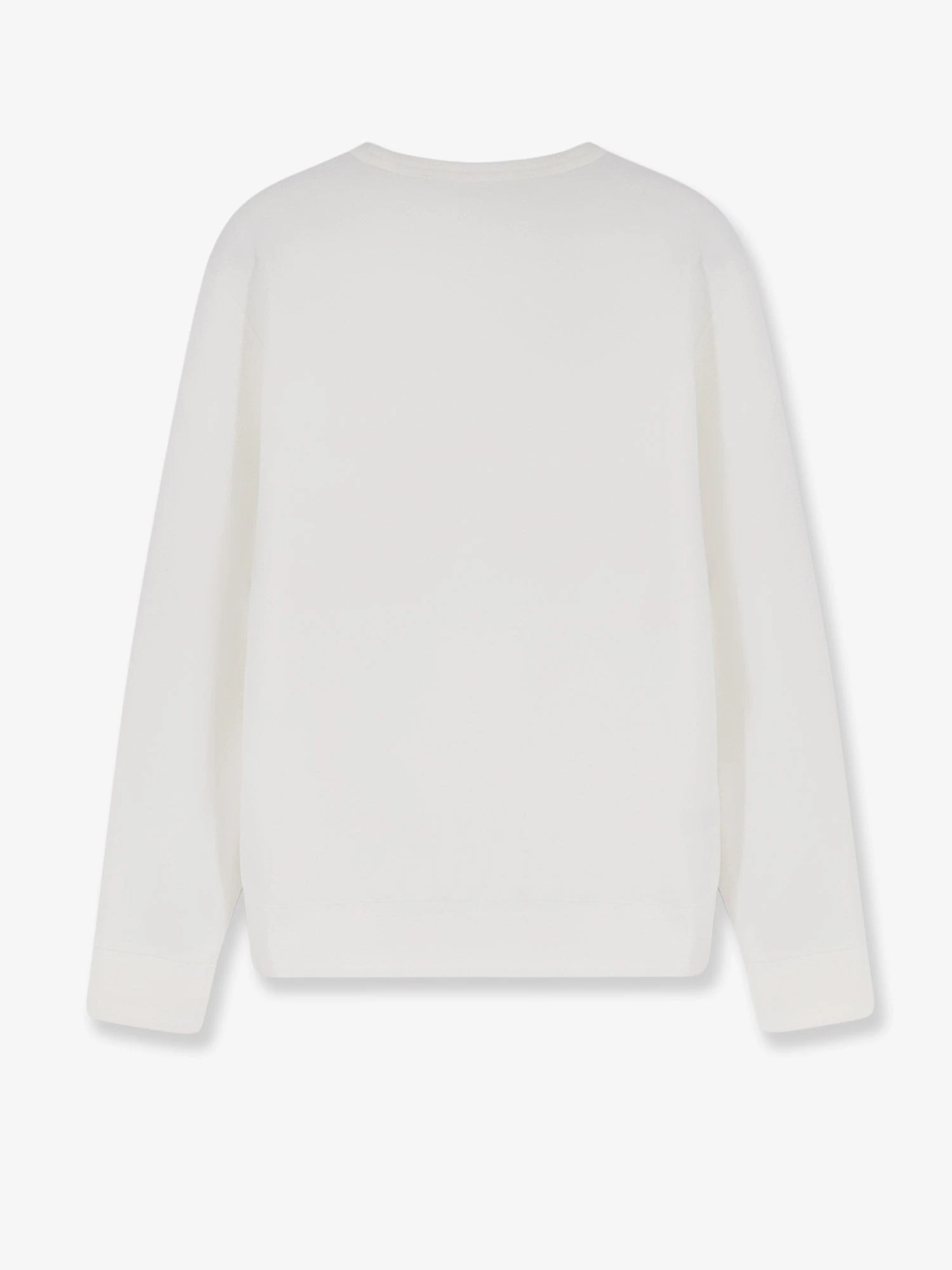 Cotton blend sweatshirt with iconic embroidery.webp