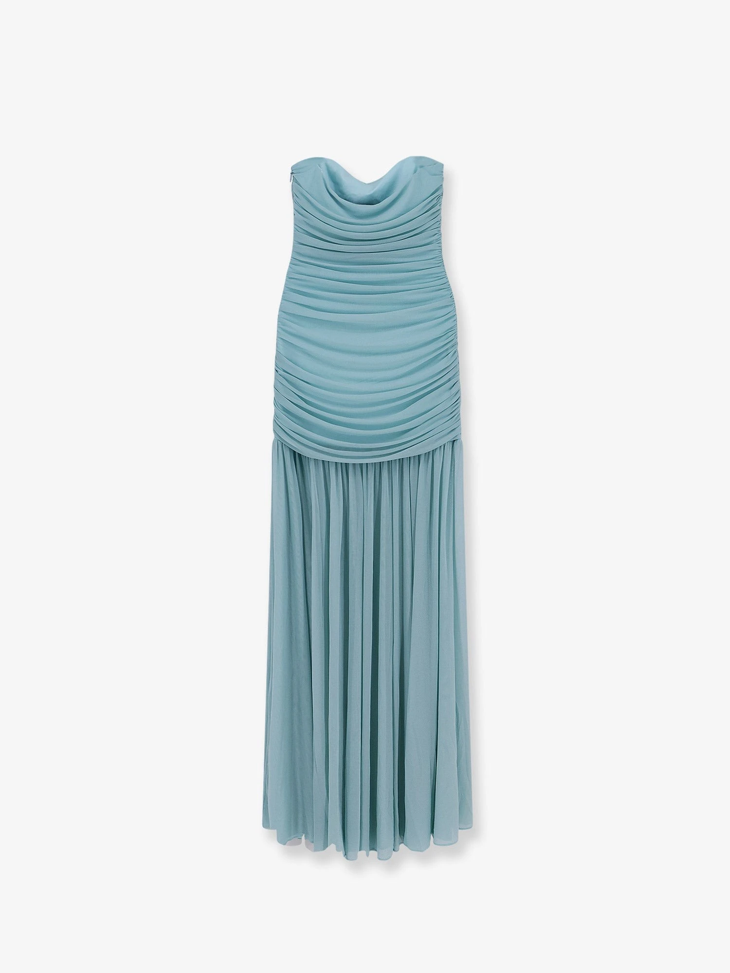 Stretch fabric Adele long dress.webp