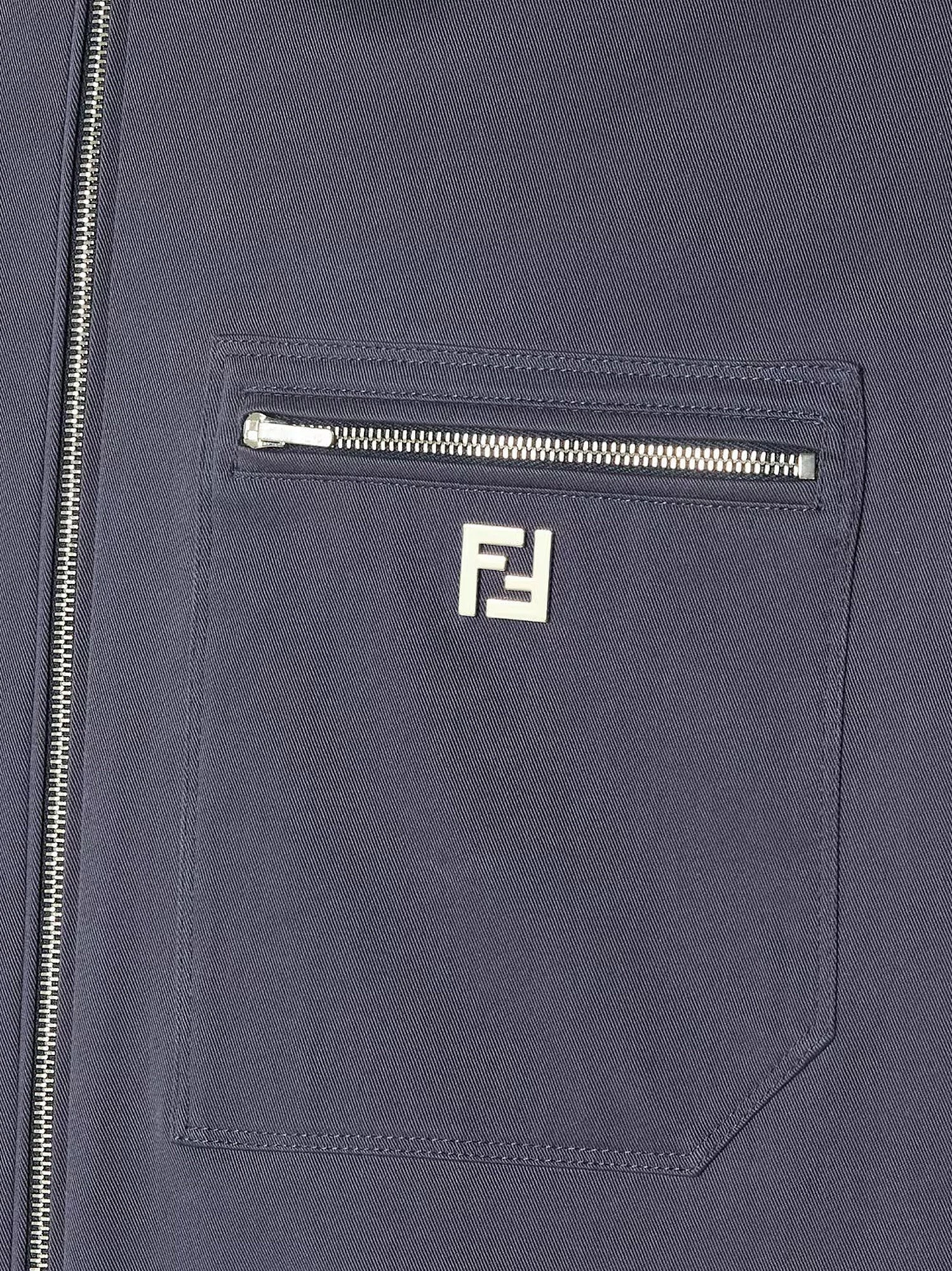 Cotton jacket with FF detail.webp