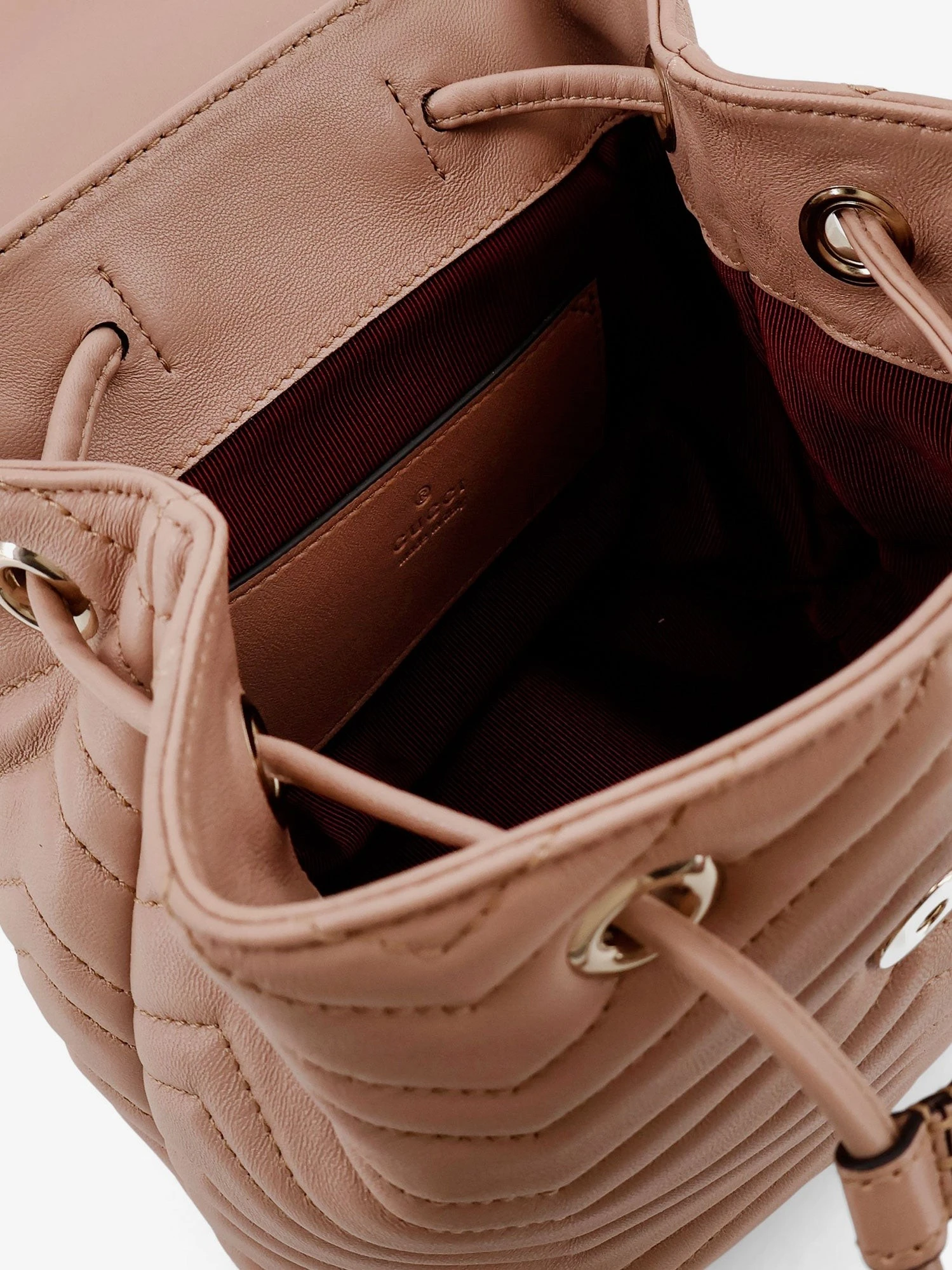 Mini GG Marmont leather backpack.webp