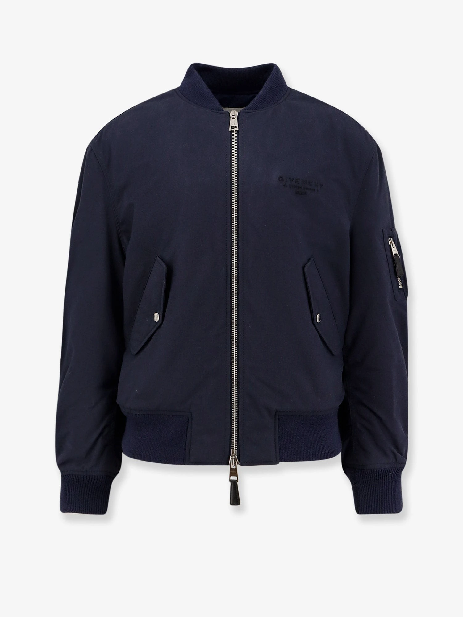 Cotton blend bomber jacket.webp