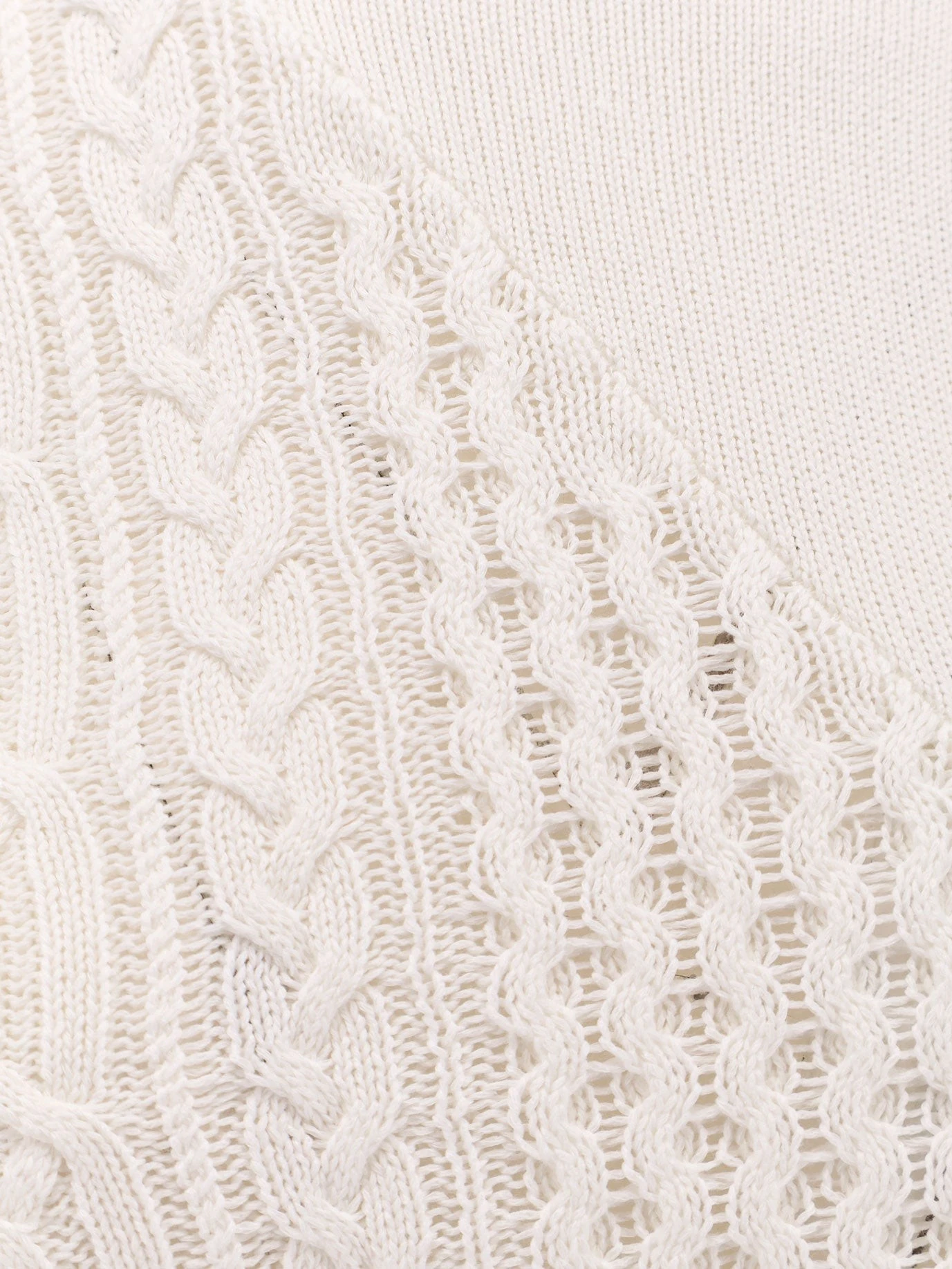 Asymmetrical cotton blend sweater.webp