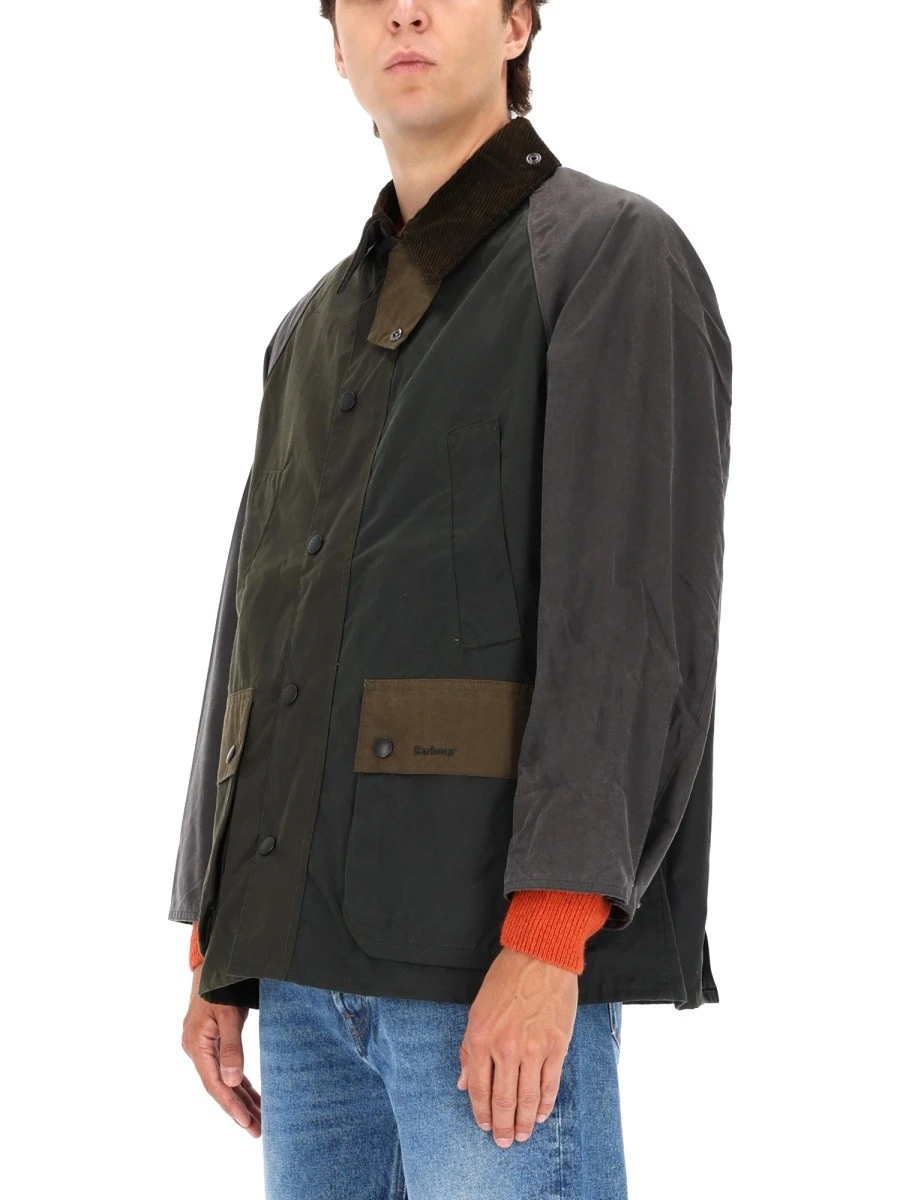 "PATCHWORK BEDALE" WAXED JACKET.webp