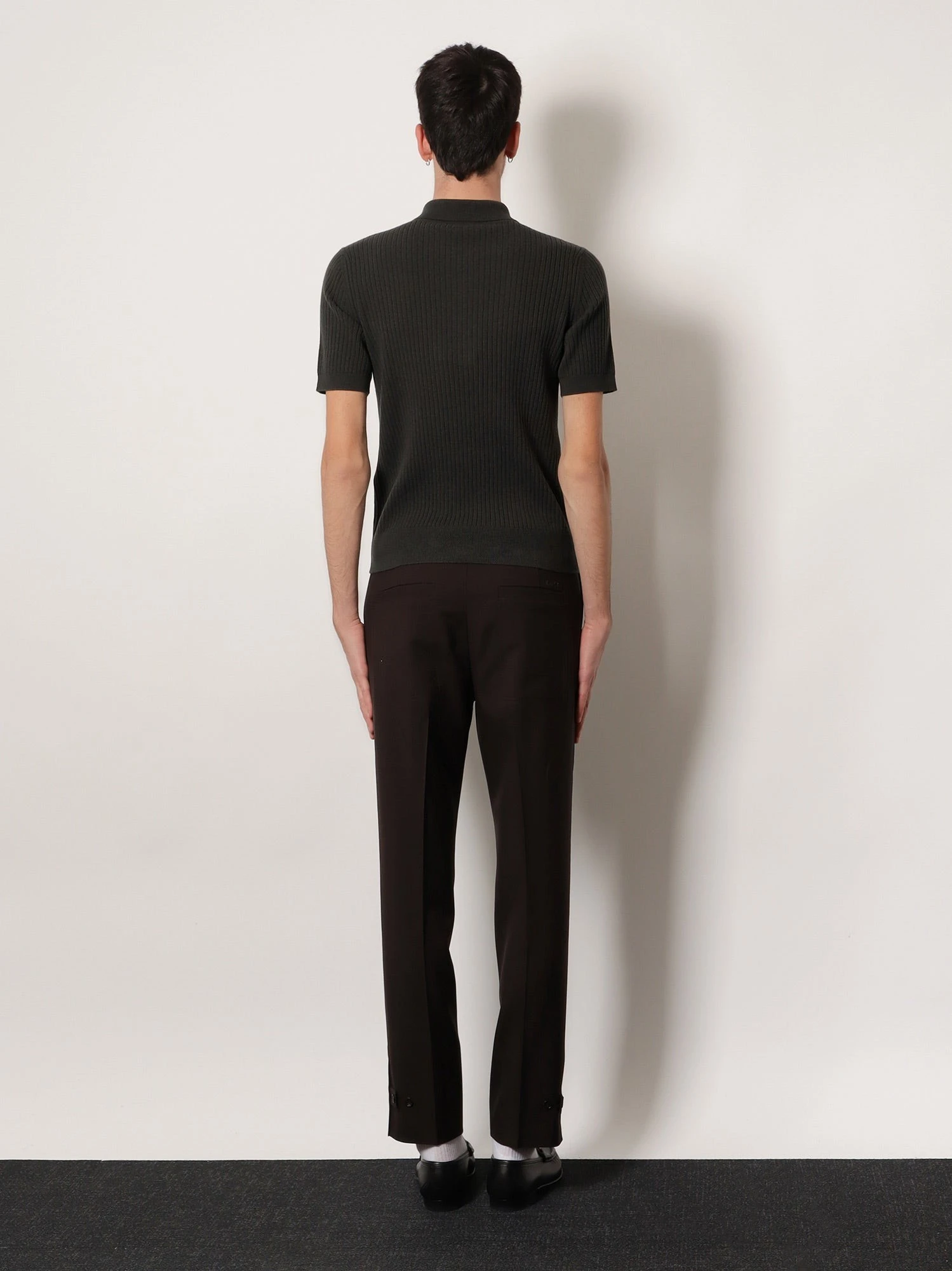 Wool and cashmere polo shirt.webp