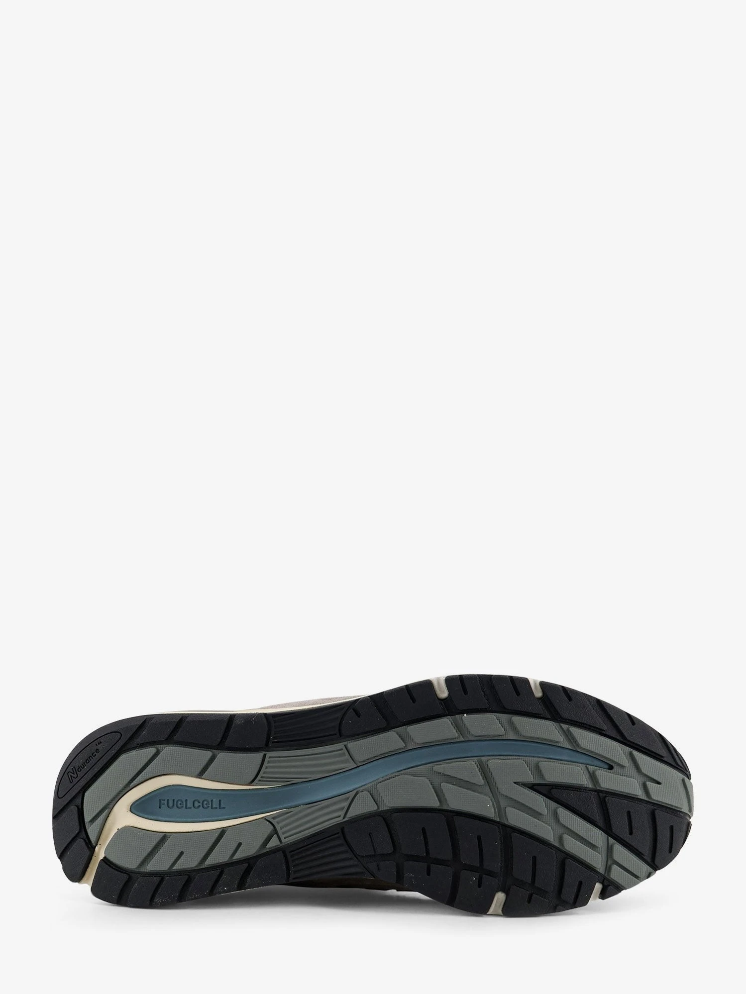 Suede and mesh sneakers with side logo.webp