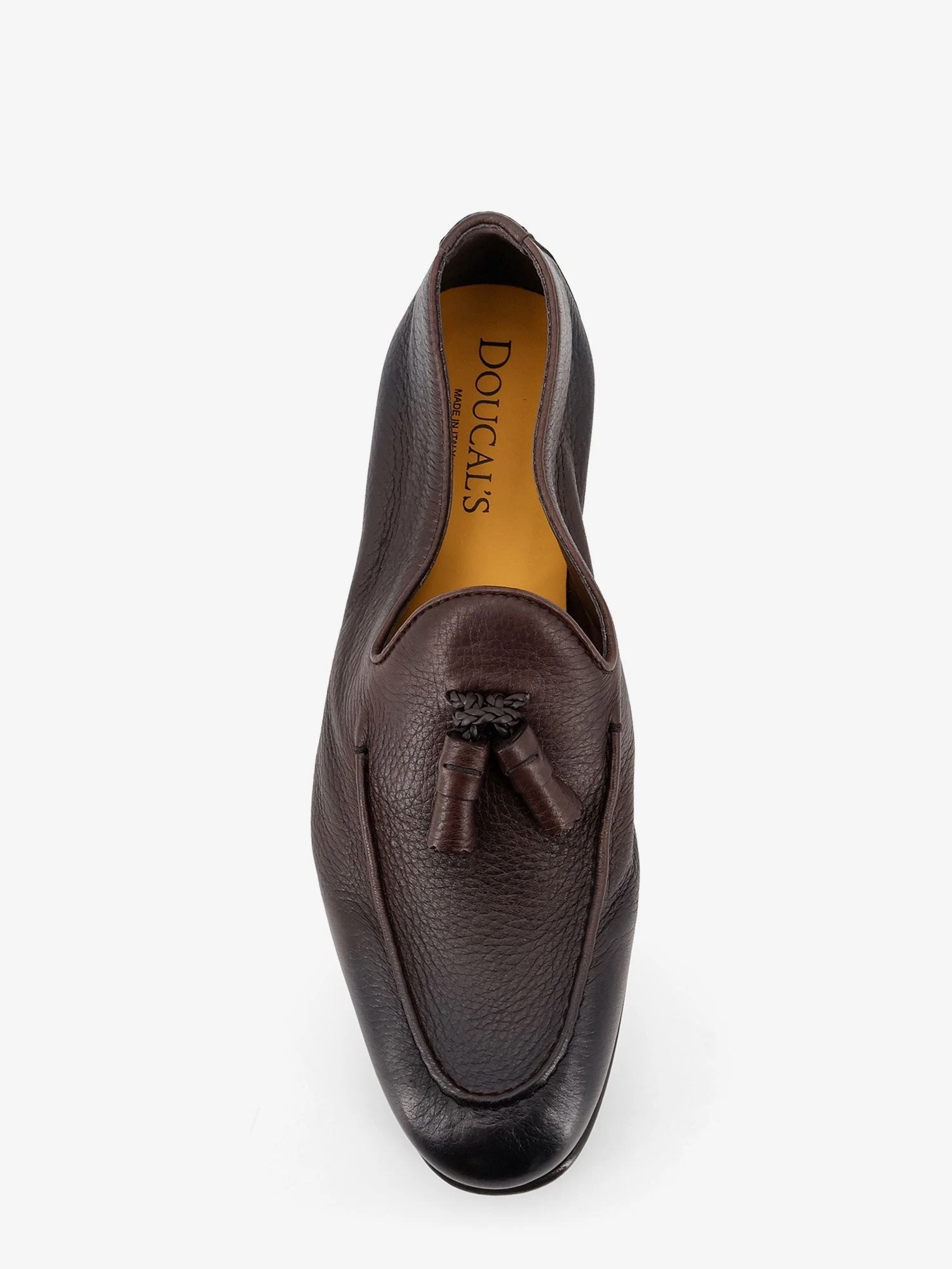 Daino leather loafers.webp