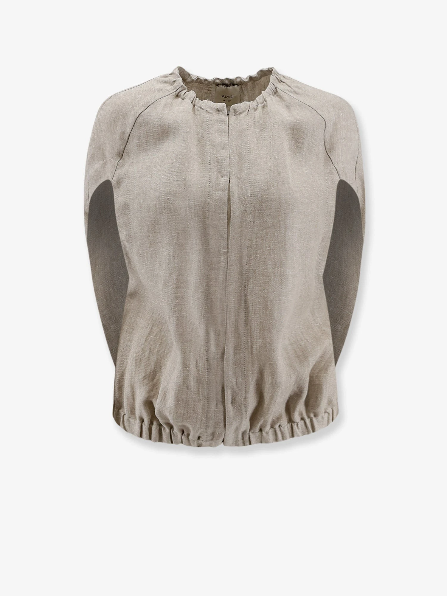 Délavé linen sleeveless jacket.webp