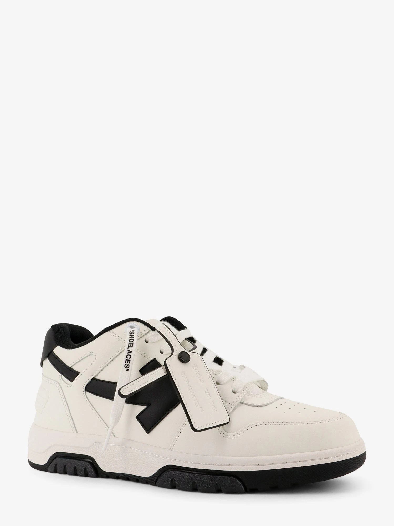 Out of Office leather sneakers with iconic side logo.webp