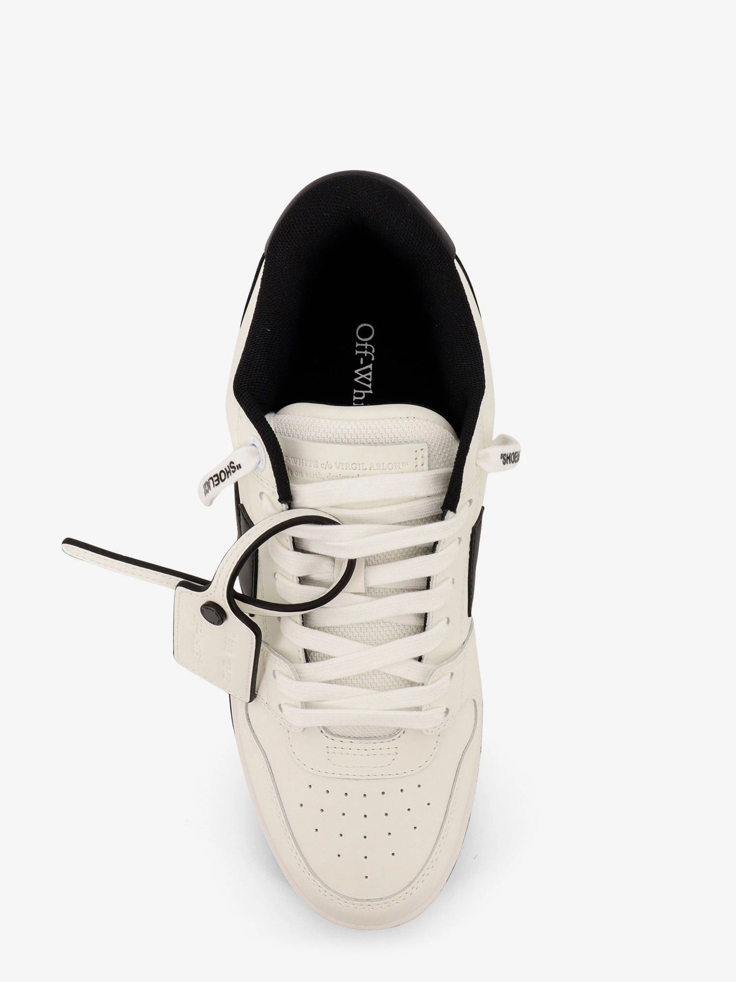 Out of Office leather sneakers with iconic side logo.webp