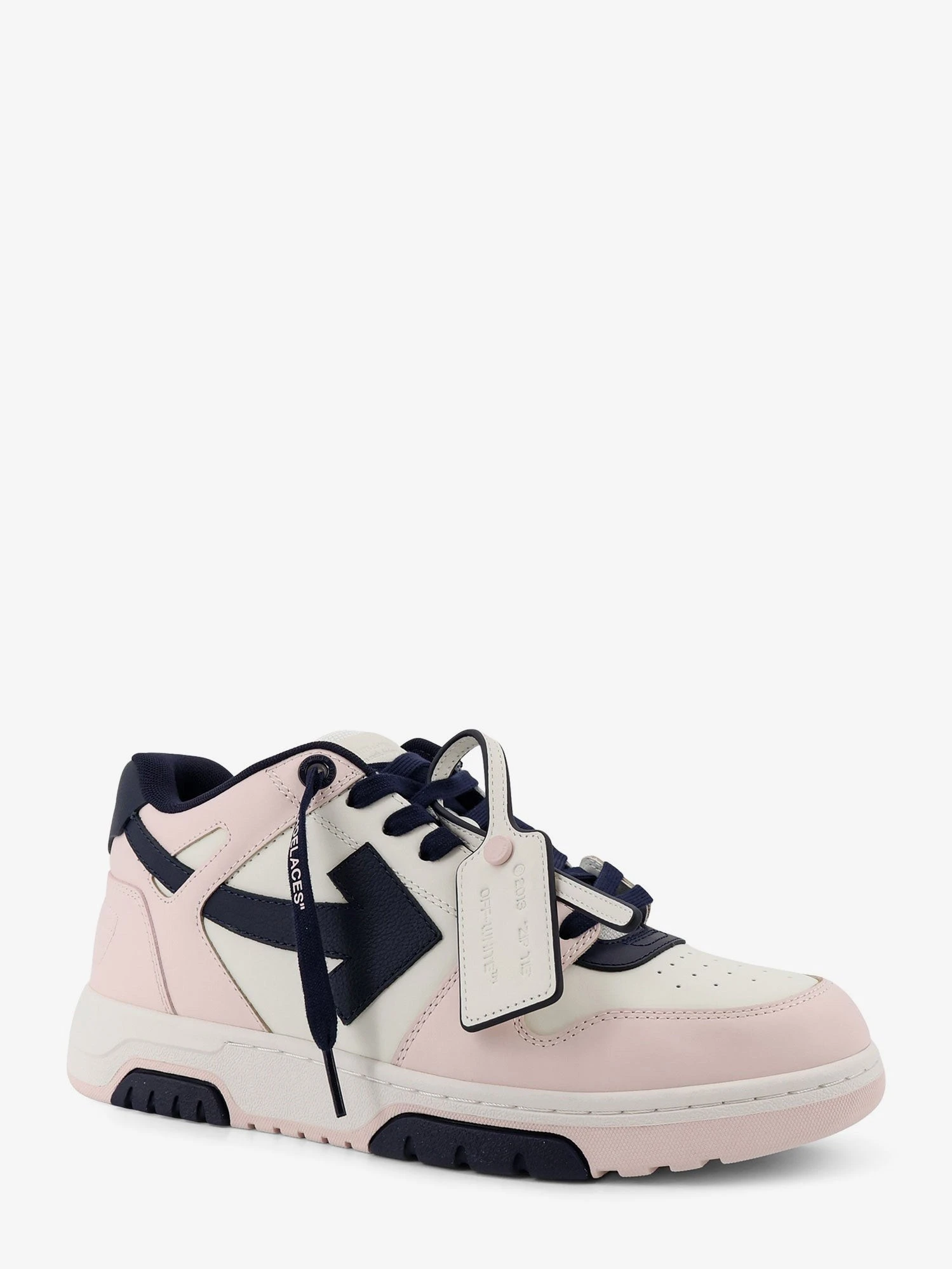 Out of Office leather sneakers with iconic logo on the side.webp