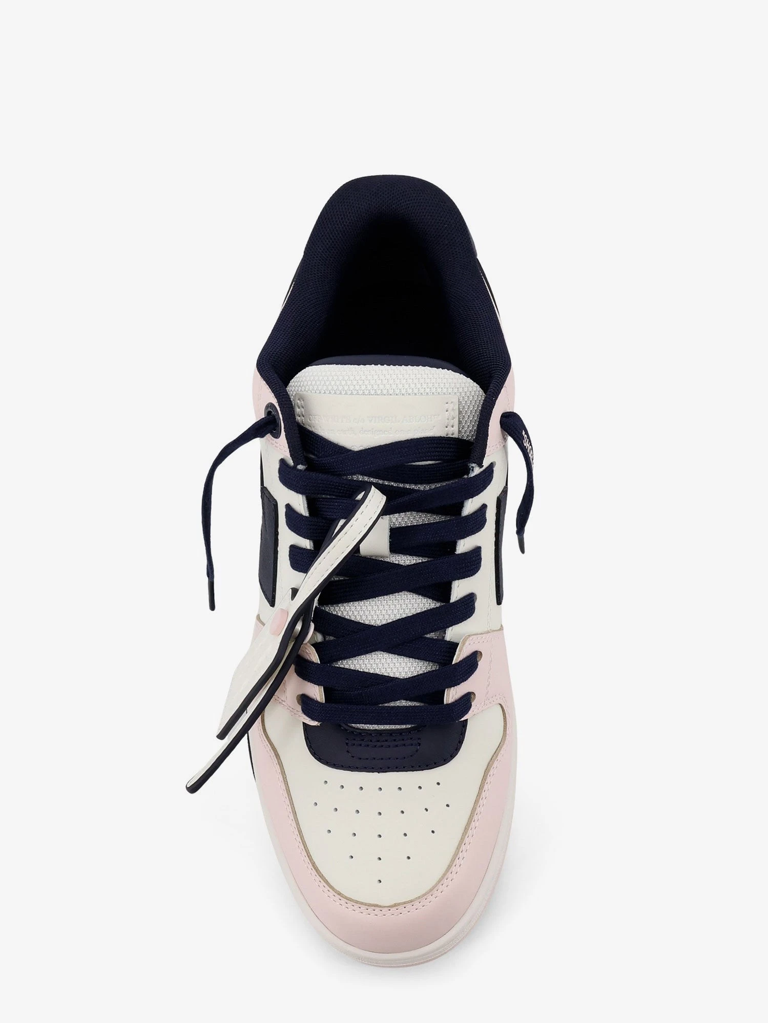 Out of Office leather sneakers with iconic logo on the side.webp