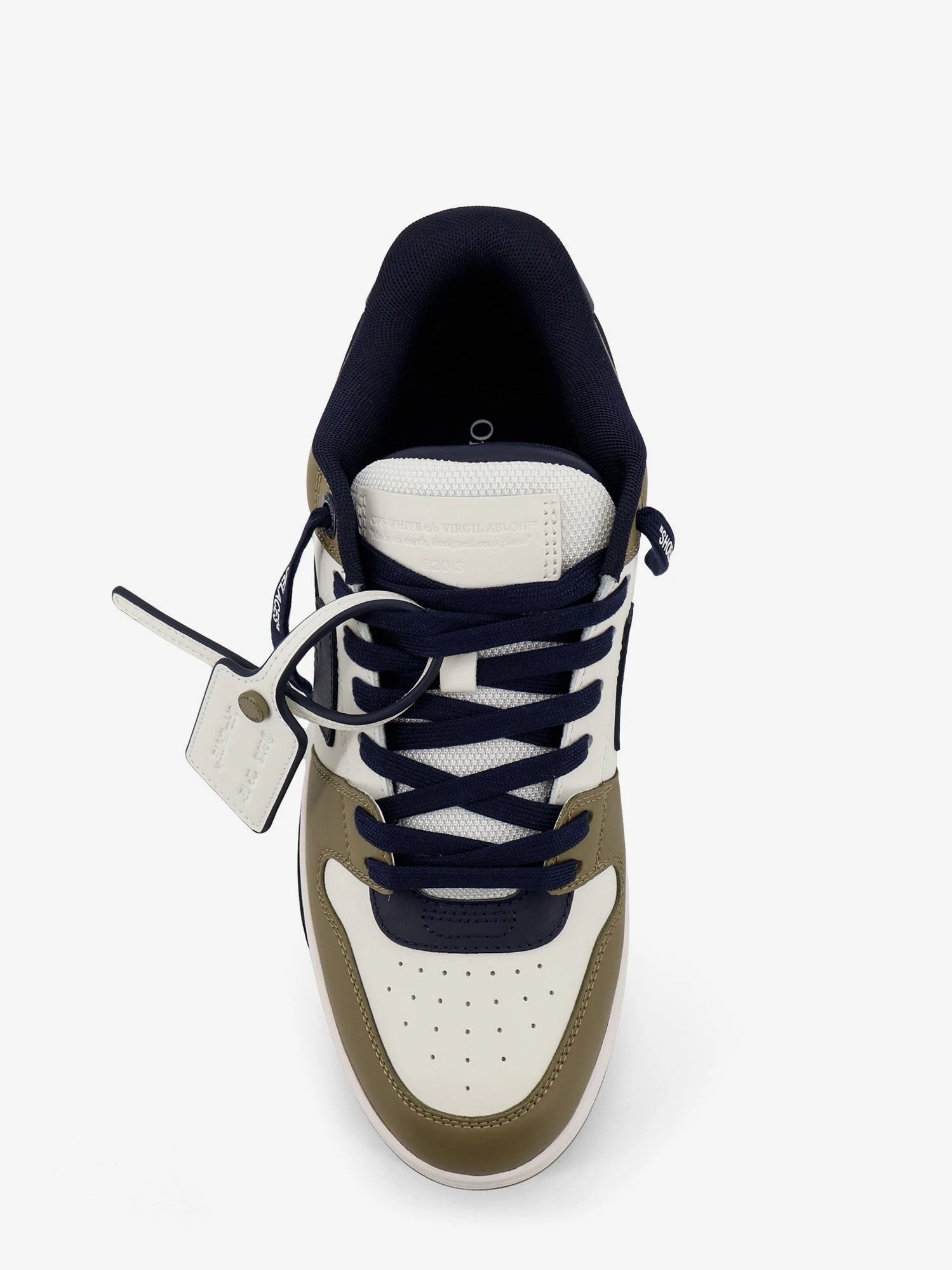 Out of Office leather sneakers with iconic side logo.webp