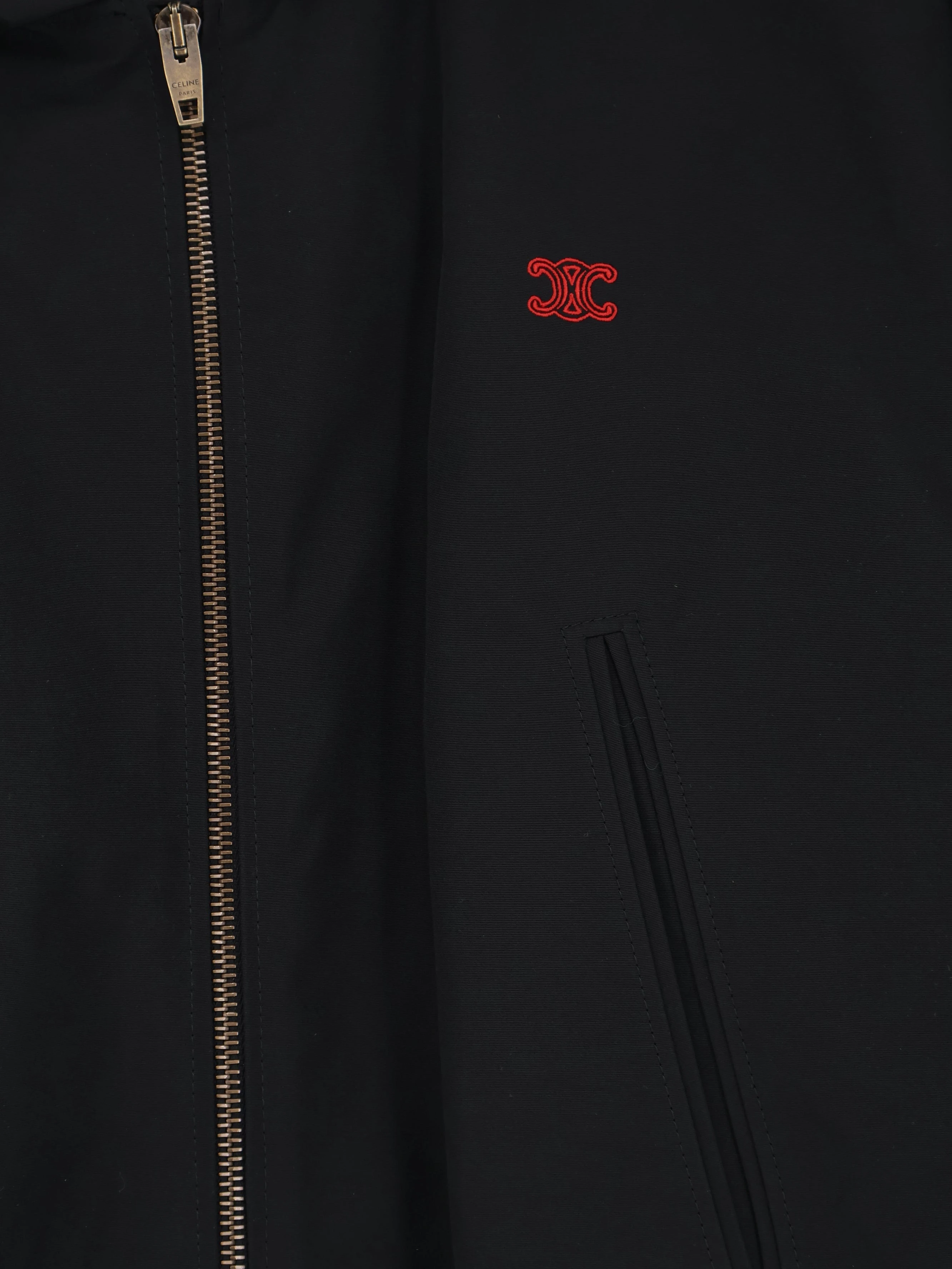 Nylon and cotton windbreaker jacket.webp