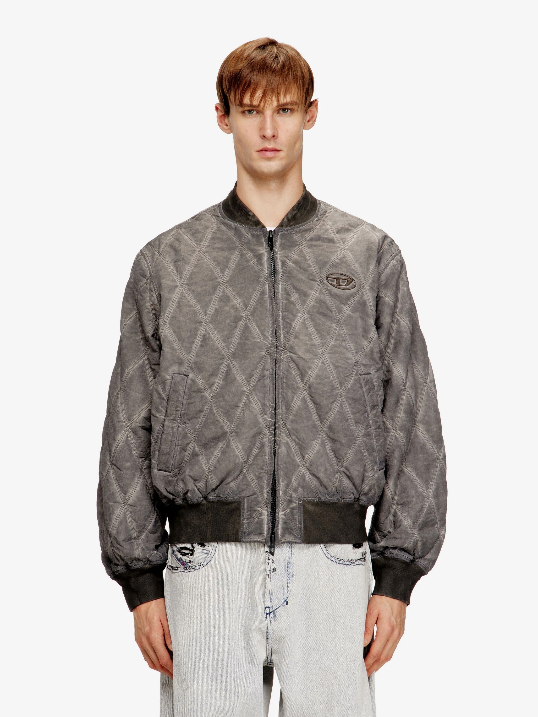 J-Type-Treat diamond-quilted cotton blend jacket.webp