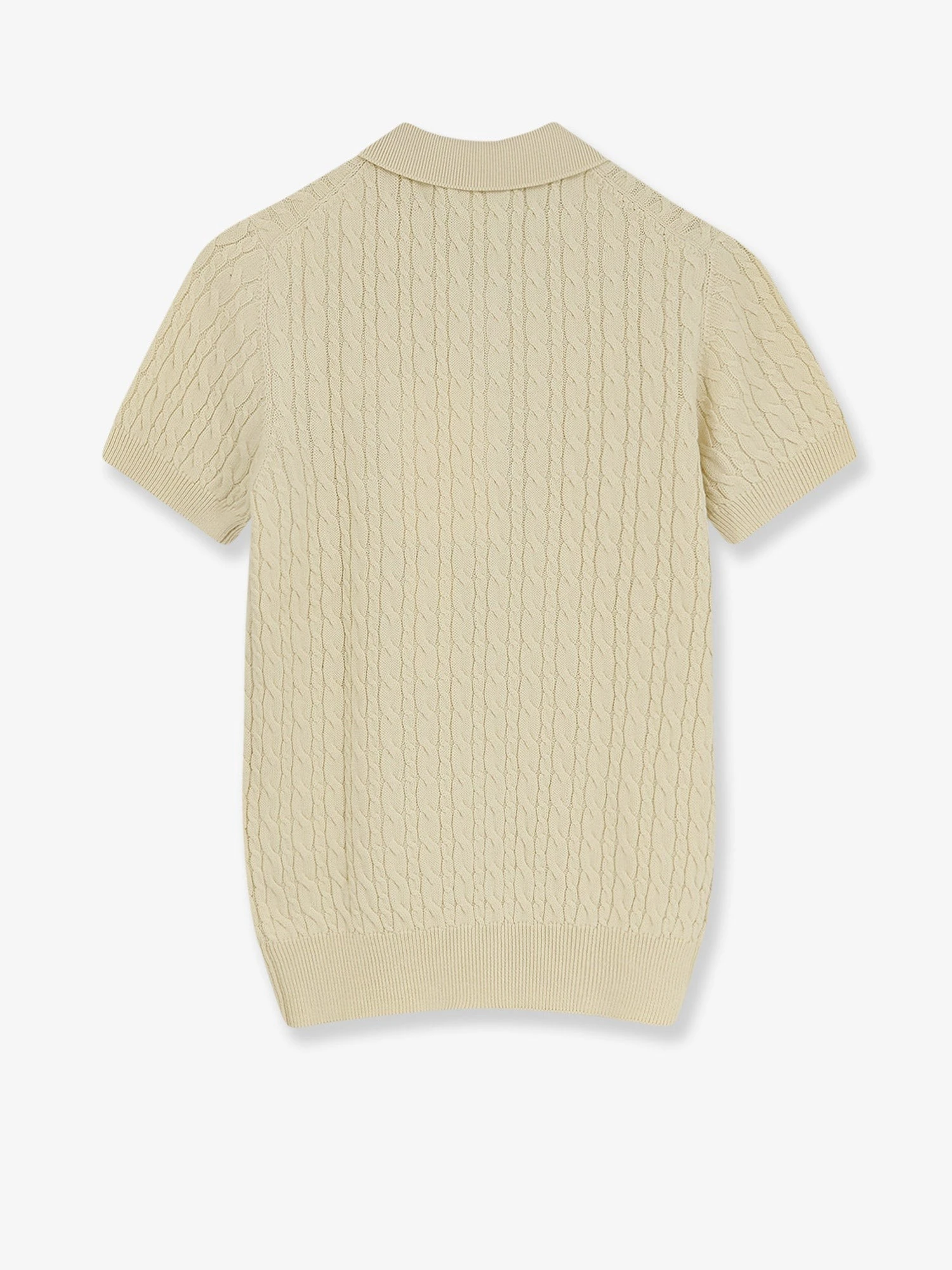 Wool and cotton blend sweater with embroidered logo on the front.webp