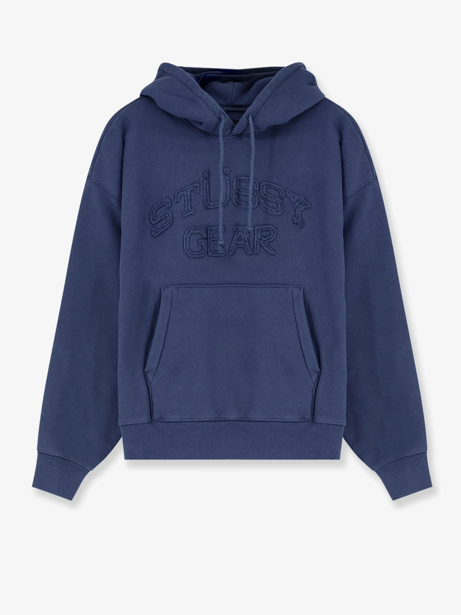 Cotton blend sweatshirt with logo on the front.webp