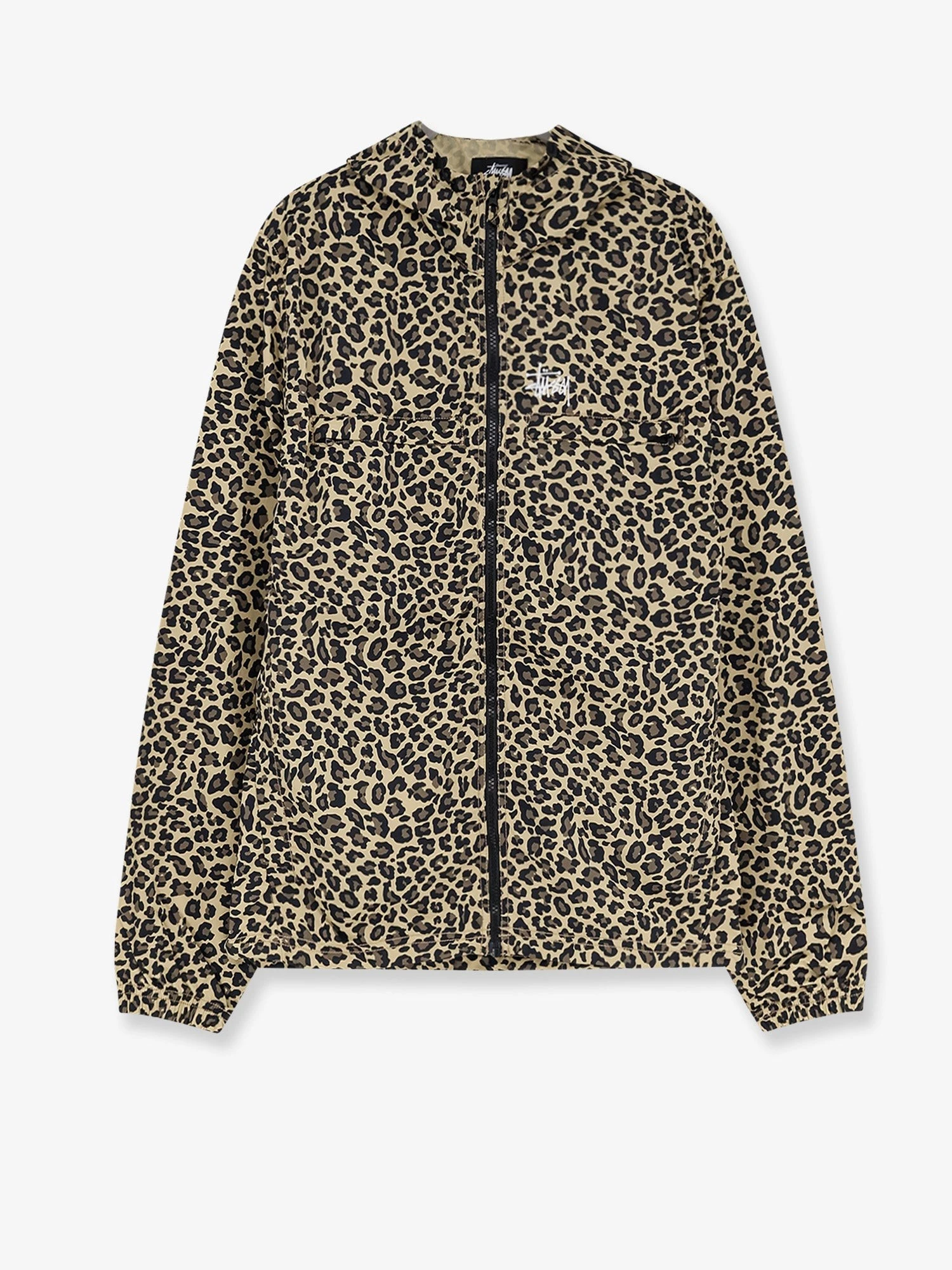 Nylon jacket with animal print.webp