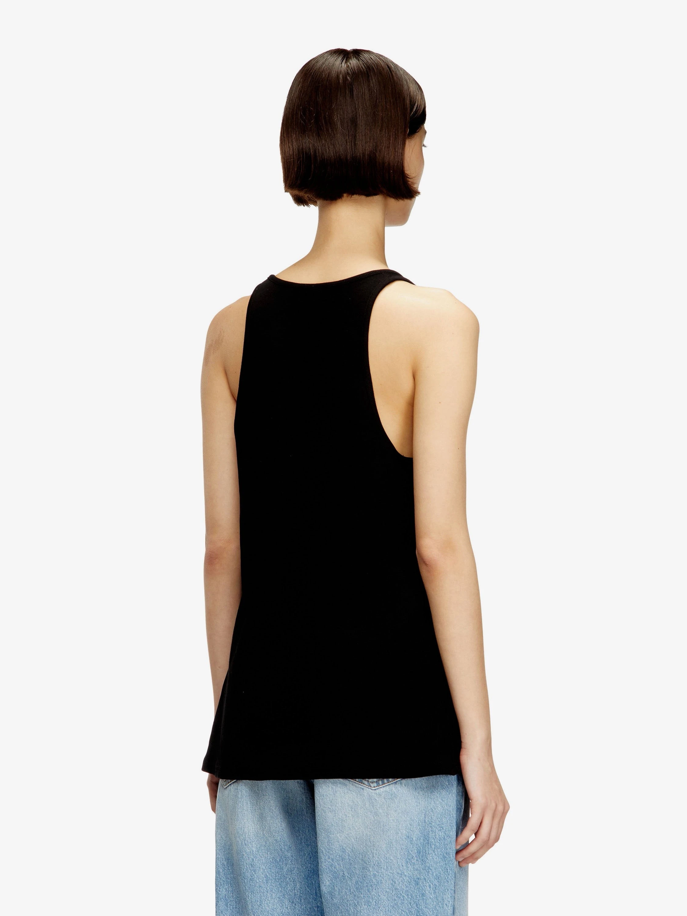 Ribbed cotton tank top.webp