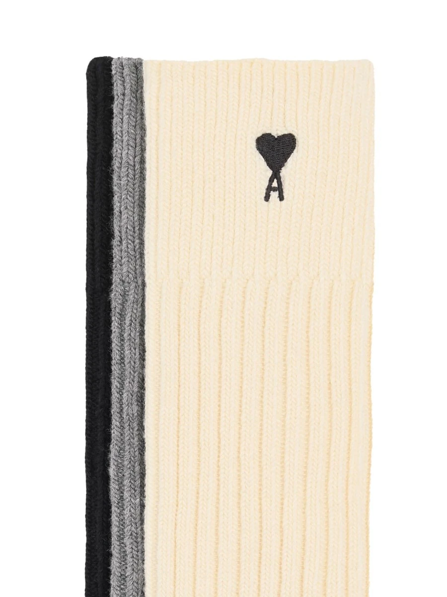 SET OF THREE PAIRS OF "AMI DE COEUR" SOCKS.webp