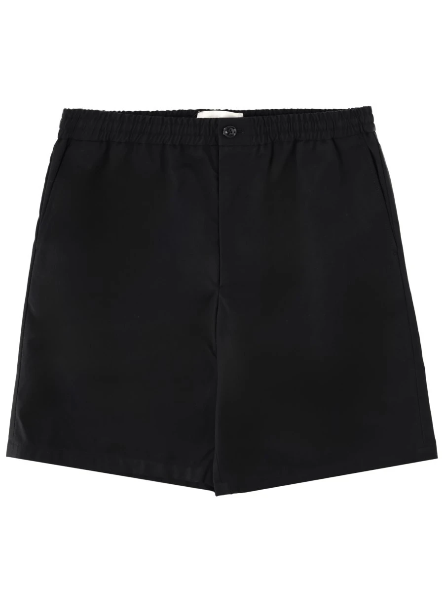 SHORTS ELASTICIZZATI CON LOGO.webp