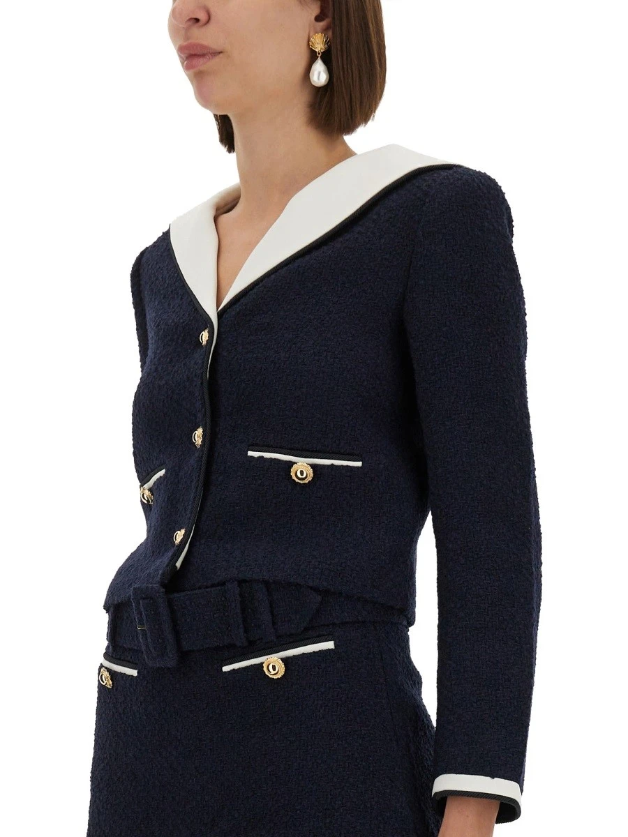 BOUCLE JACKET WITH CONTRASTING NECKLINE.webp