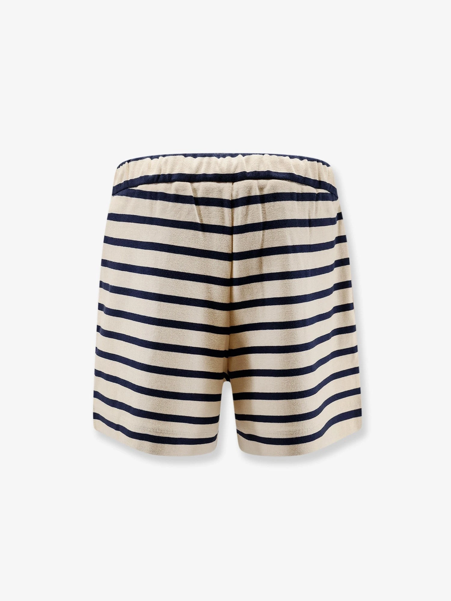 Cotton shorts with striped pattern.webp
