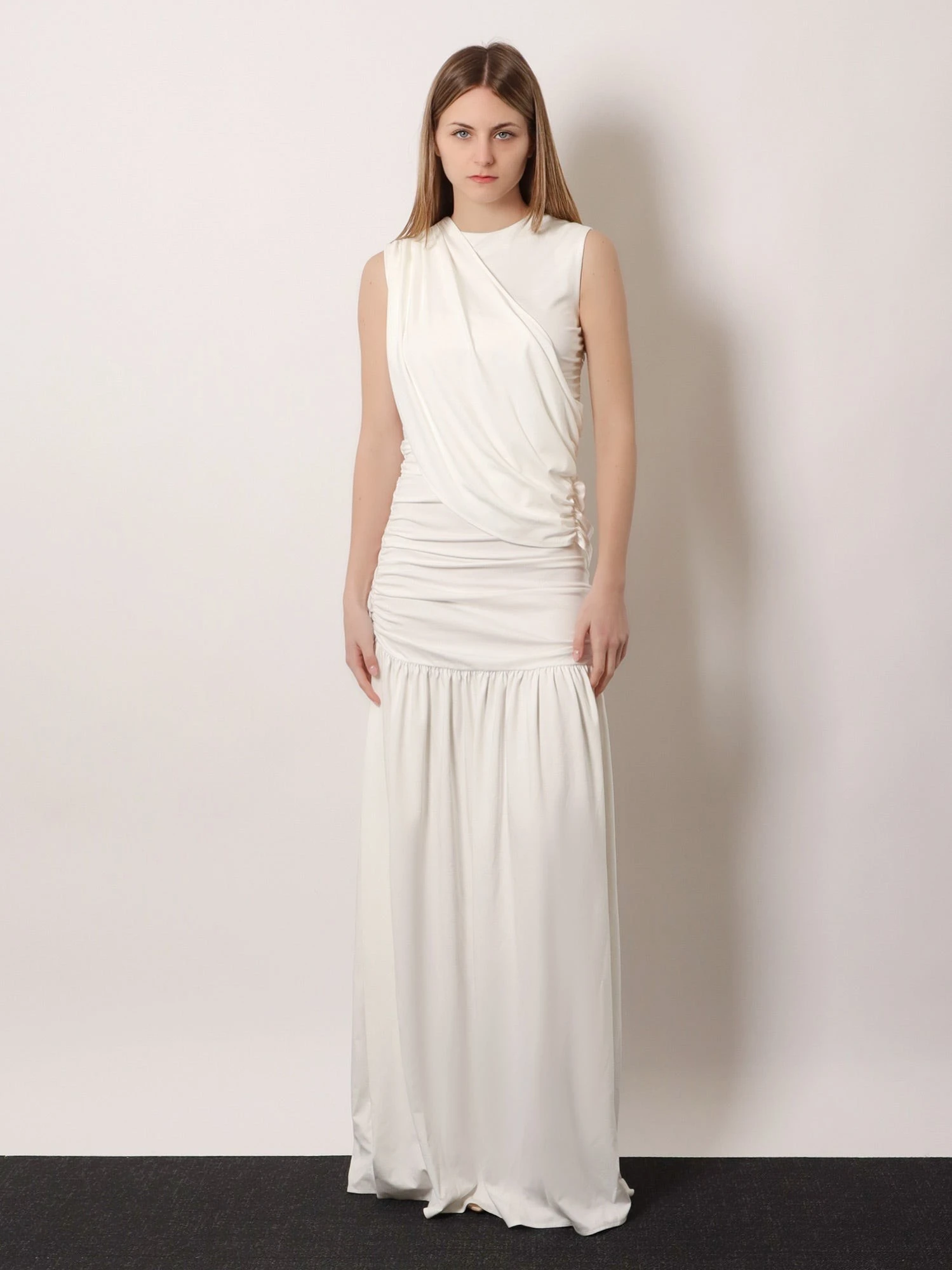 Draped long dress.webp