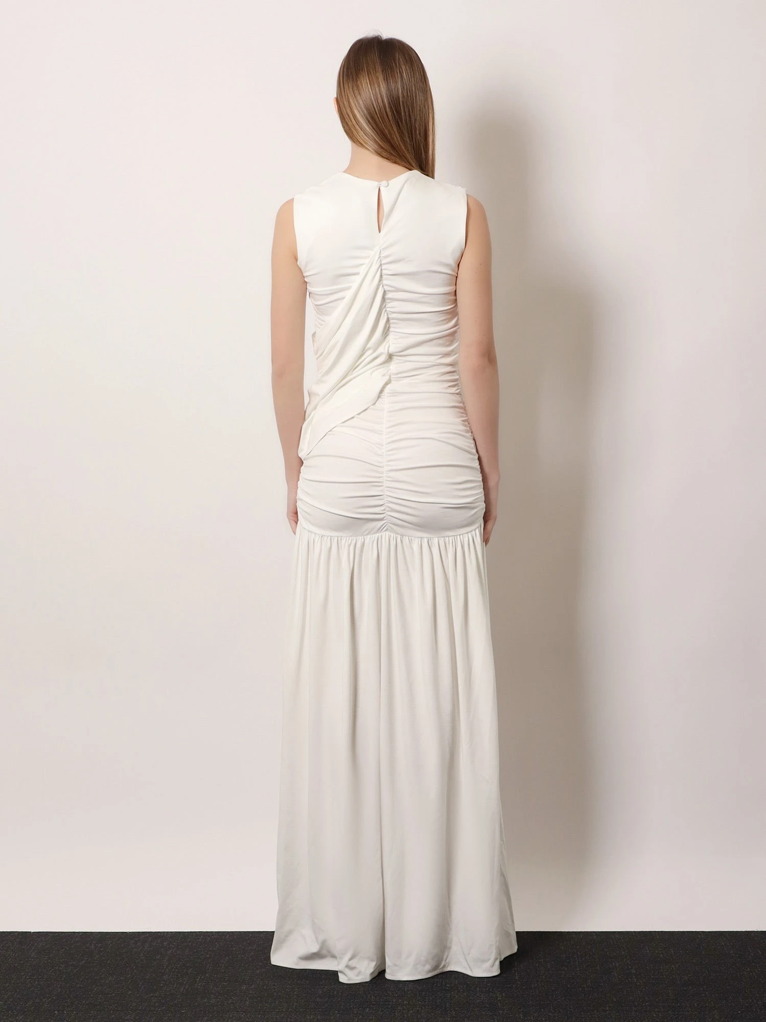 Draped long dress.webp