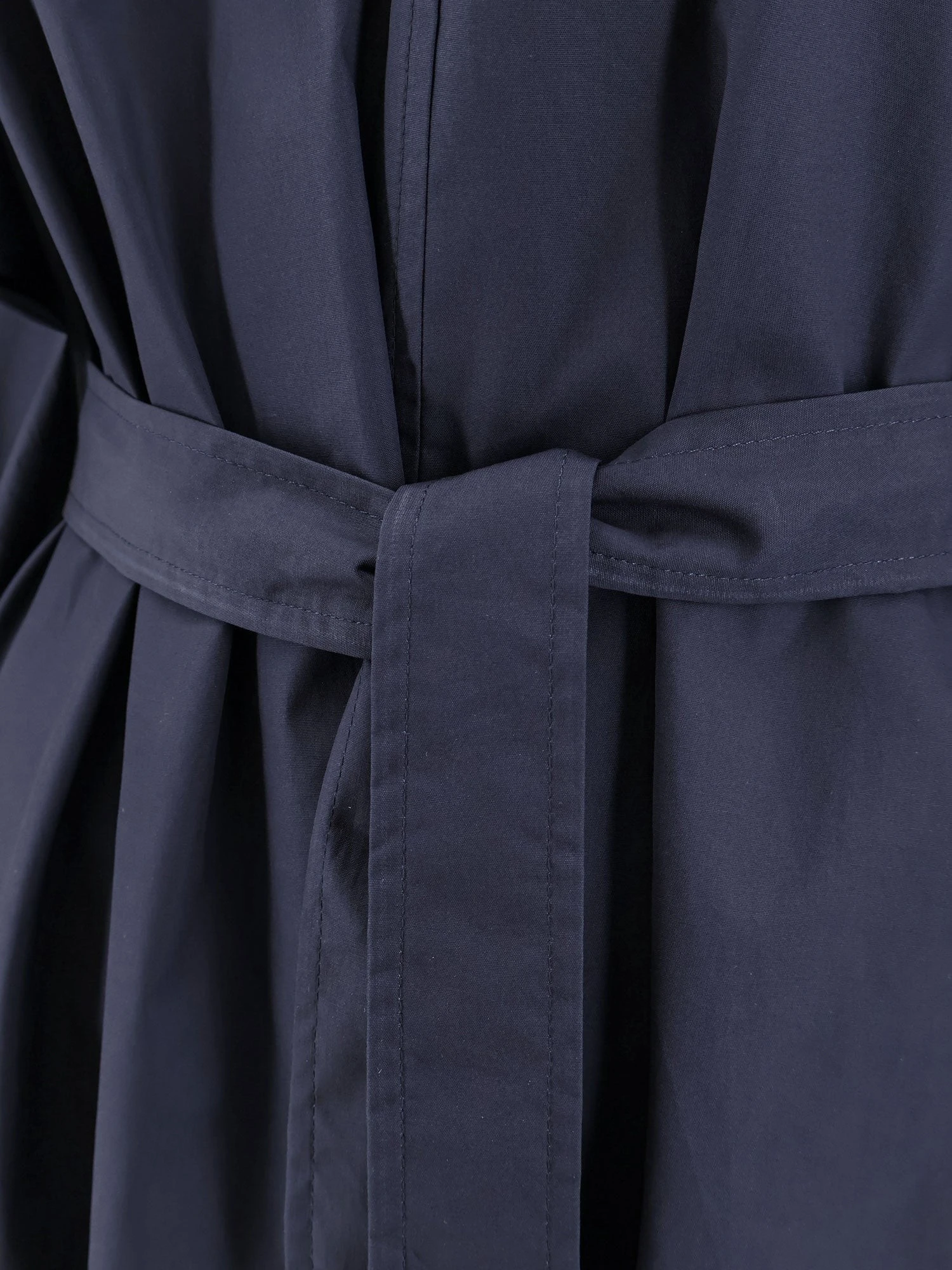 Cotton dress with belt.webp