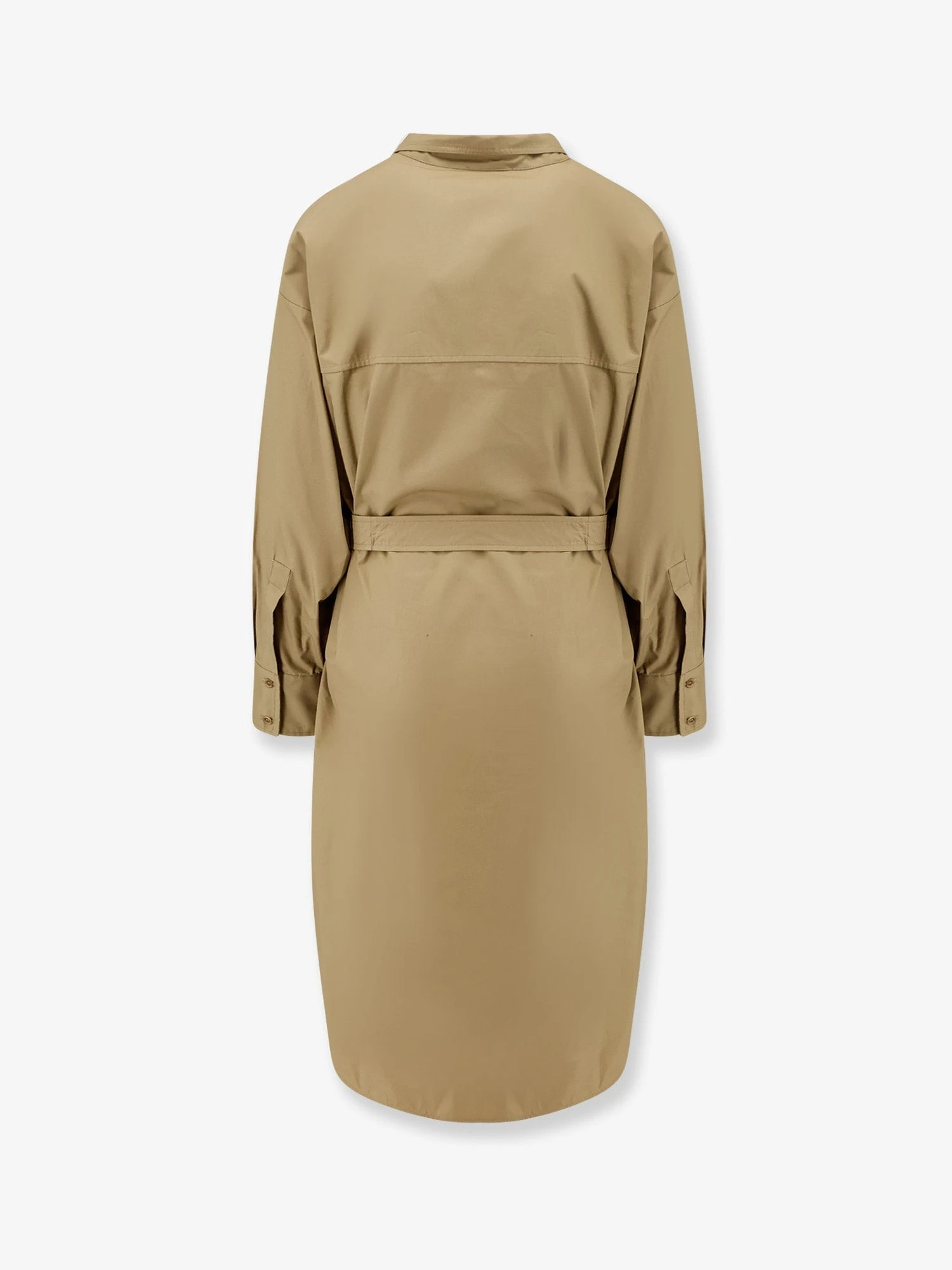 Cotton dress with belt.webp