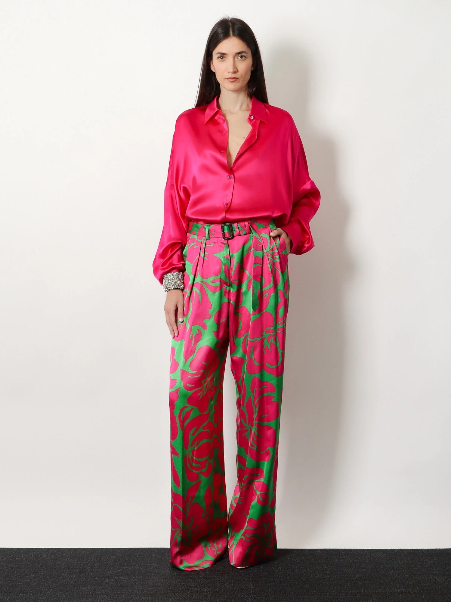 Peaches Bis viscose trousers.webp