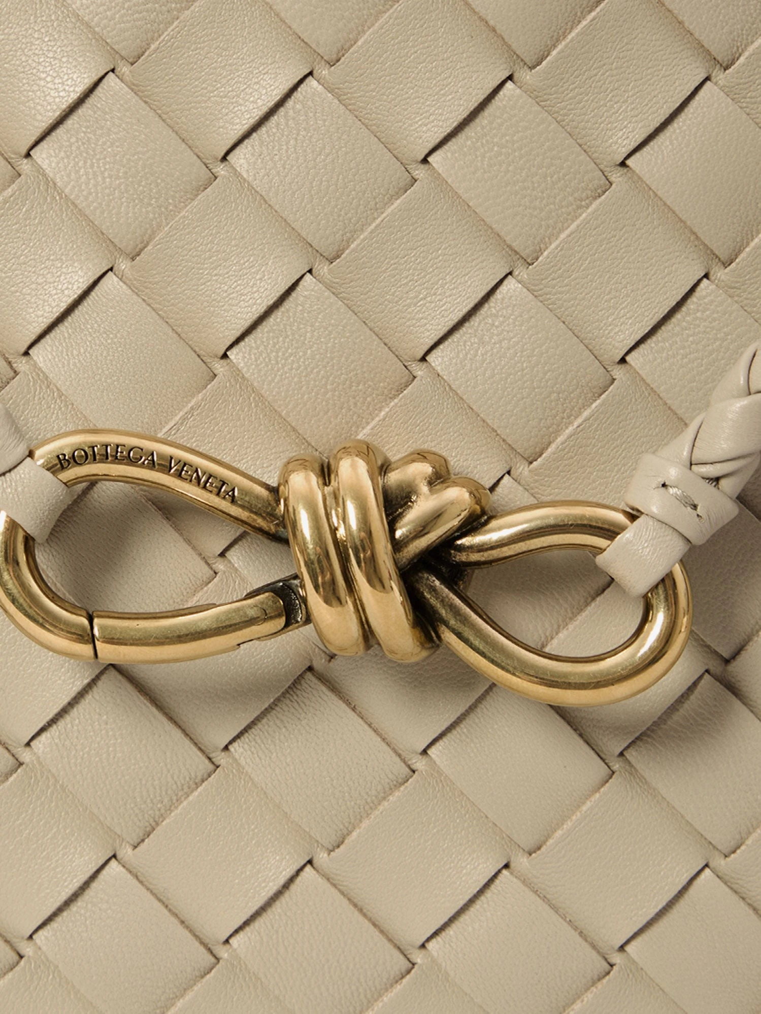 Andiamo leather shoulder bag with Intrecciato motif.webp