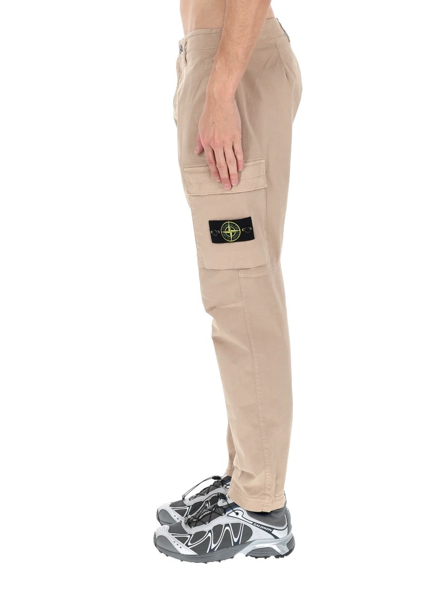 CARGO PANTS WITH LOGO PATCH.webp