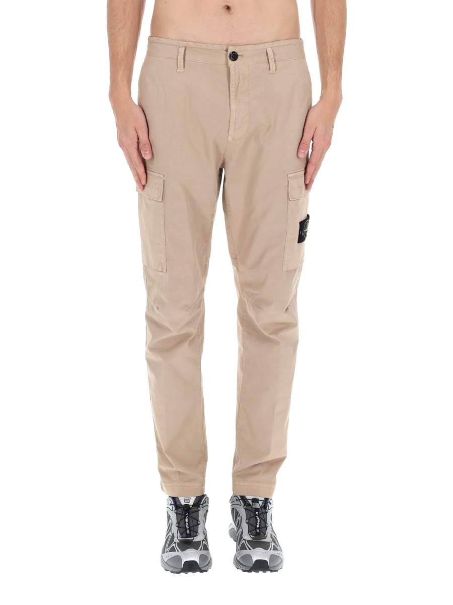 CARGO PANTS WITH LOGO PATCH.webp