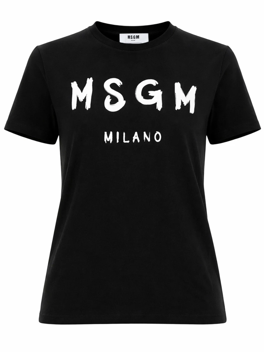 T-SHIRT CON LOGO PENNELLATO.webp