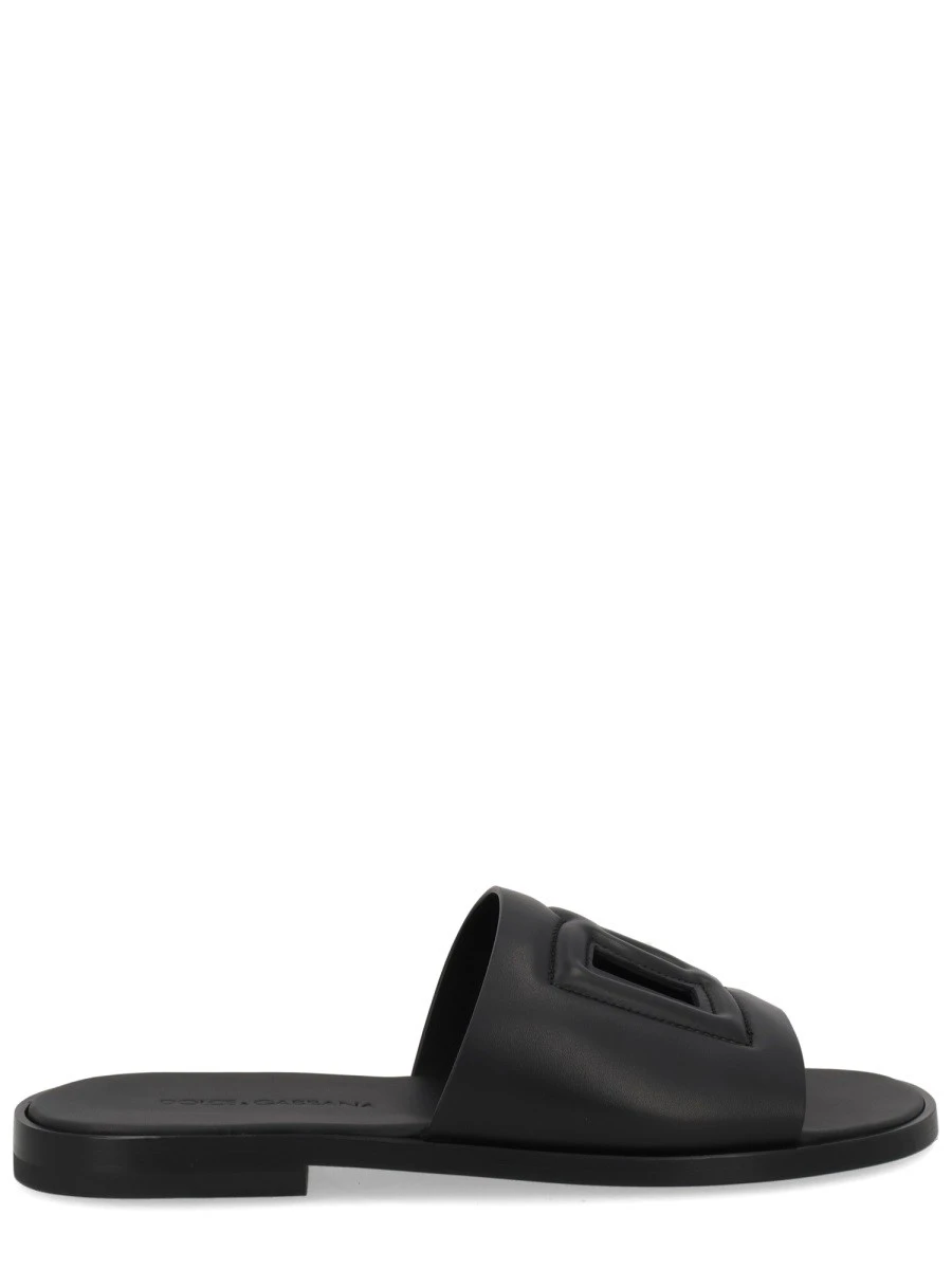 LEATHER SLIDE WITH LOGO.webp