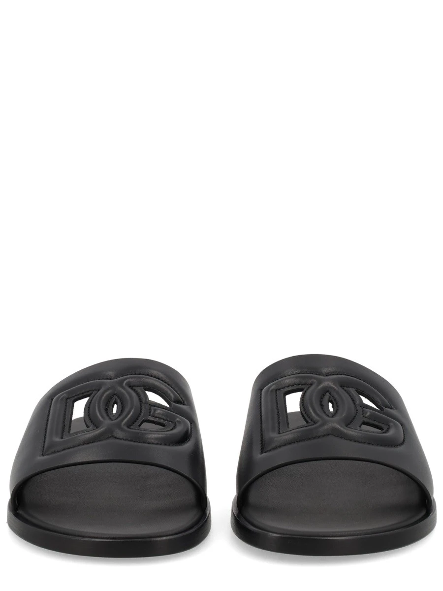 LEATHER SLIDE WITH LOGO.webp