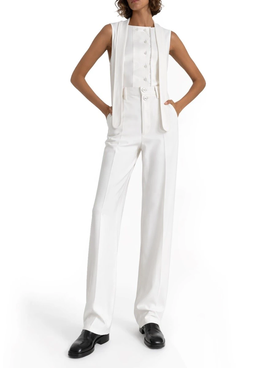 ASYMMETRICAL RIBBED TOP WITH SCARF.webp