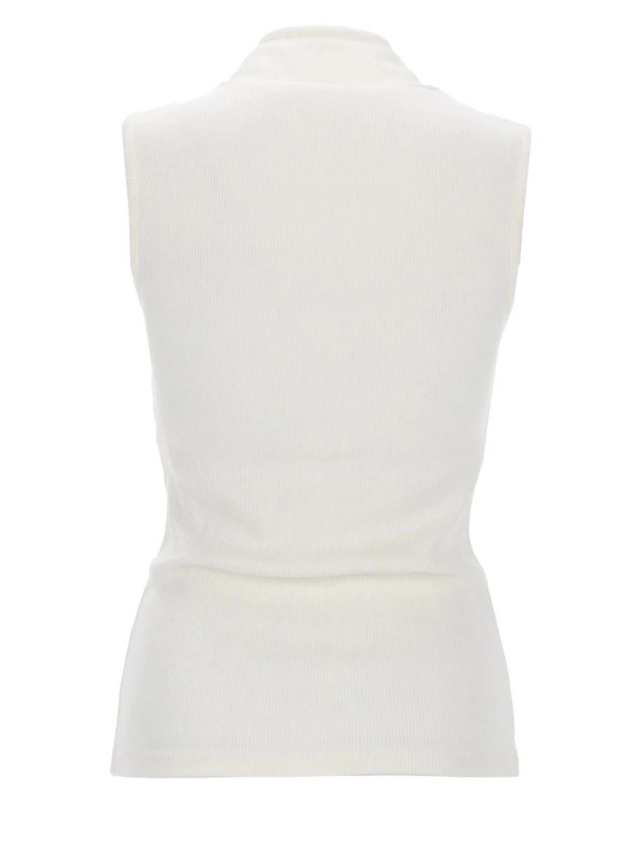 ASYMMETRICAL RIBBED TOP WITH SCARF.webp
