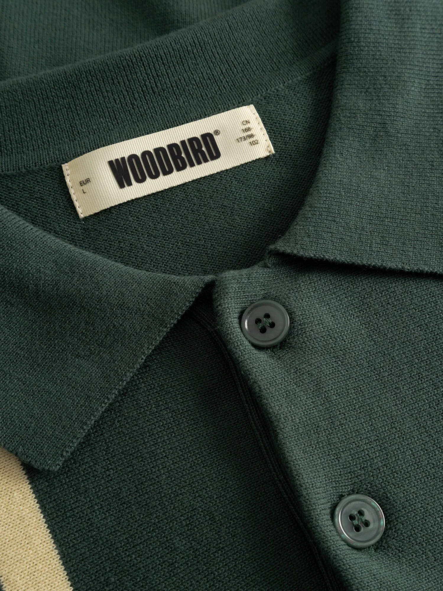 WBdom Grand Polo cotton polo shirt with striped pattern.webp