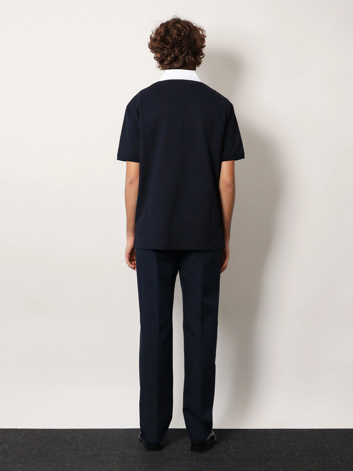 Cotton piquet polo shirt.webp