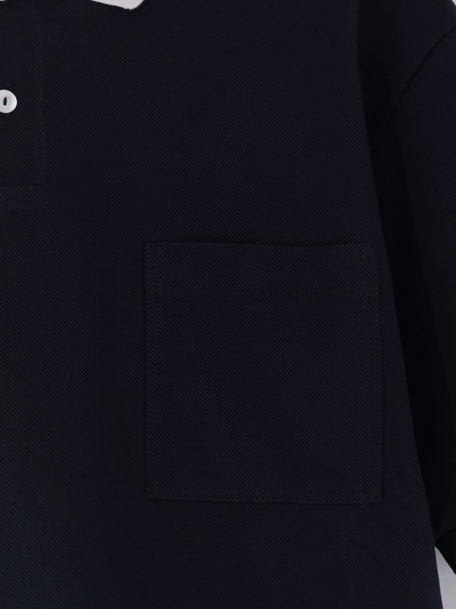 Cotton piquet polo shirt.webp